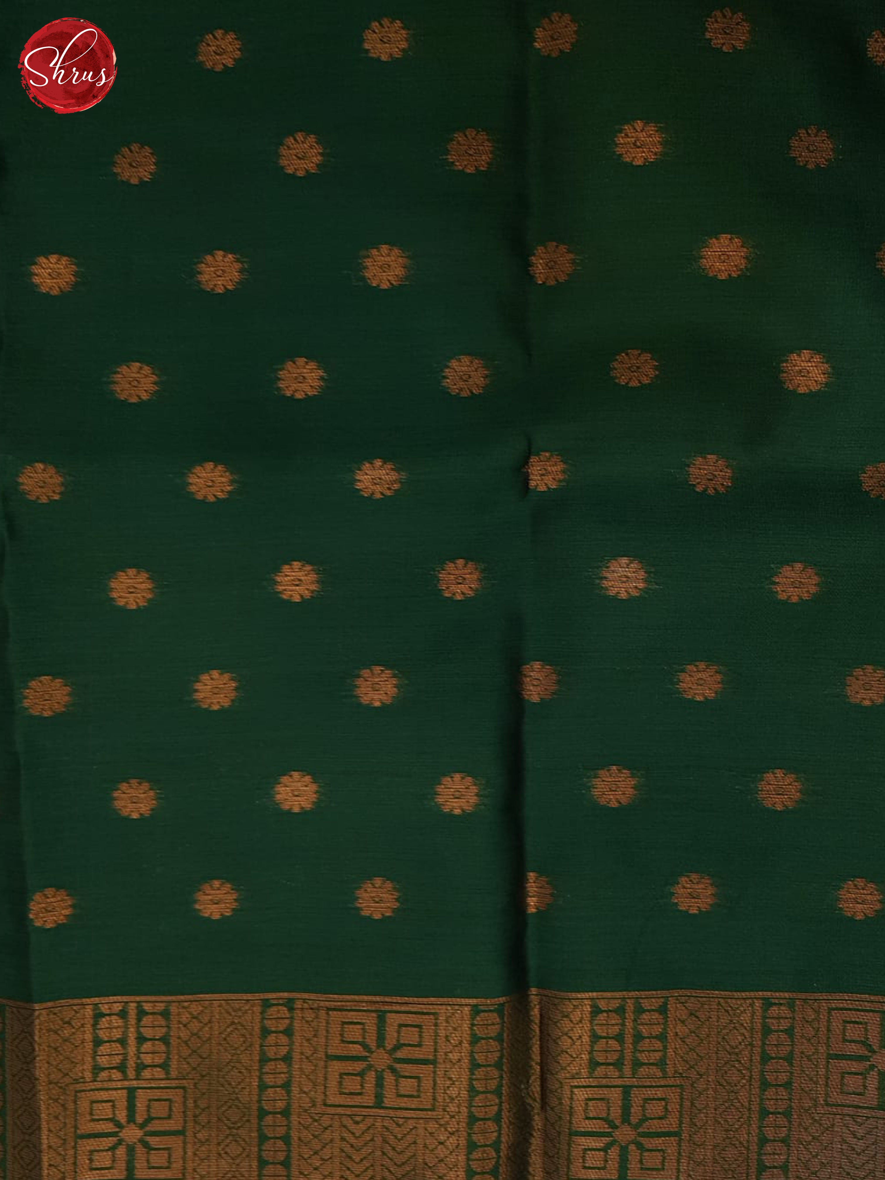 Purple & Green - Semi Softsilk Saree - Shop on ShrusEternity.com