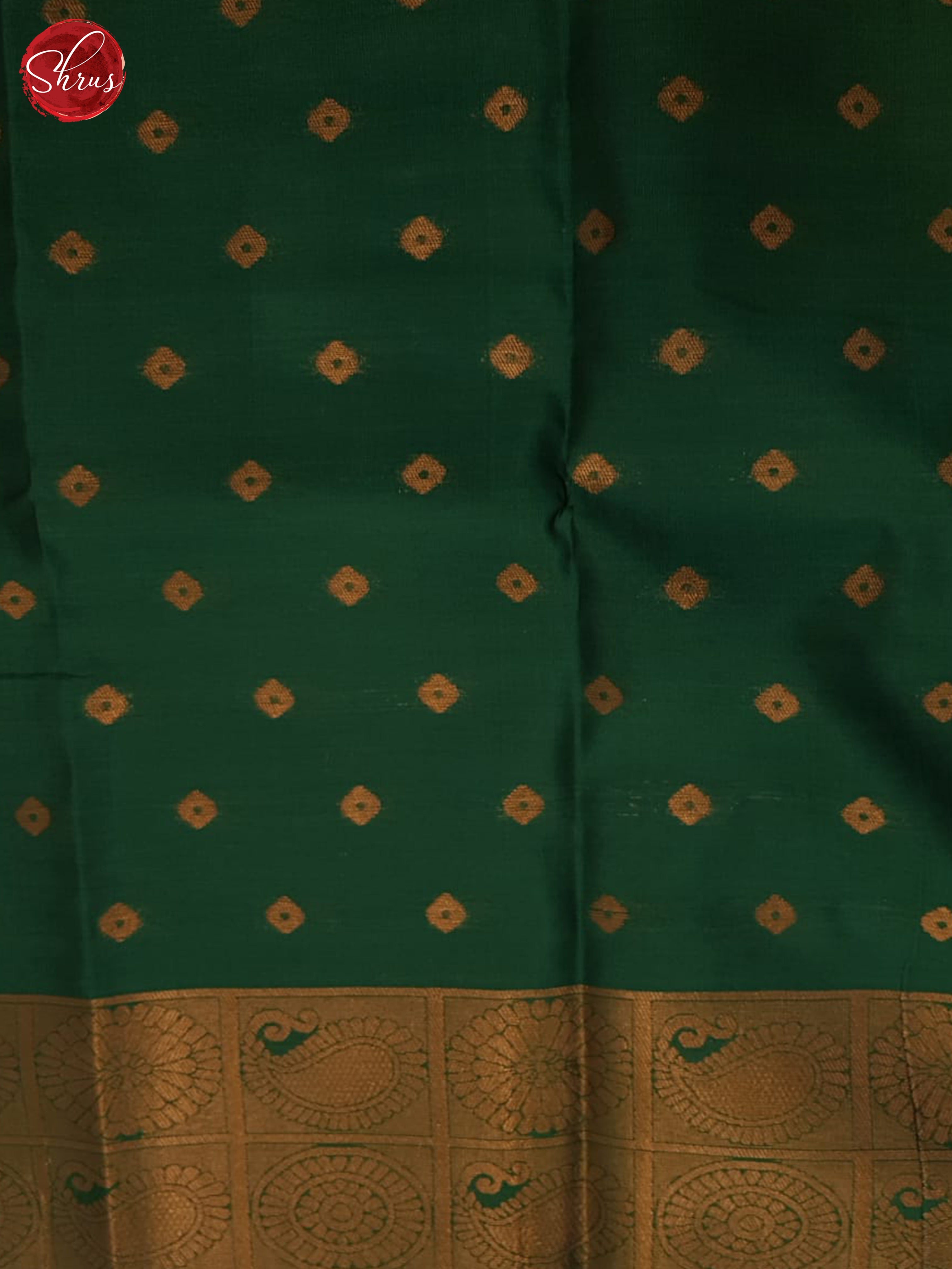 Pista Green & Green - Semi Softsilk Saree - Shop on ShrusEternity.com