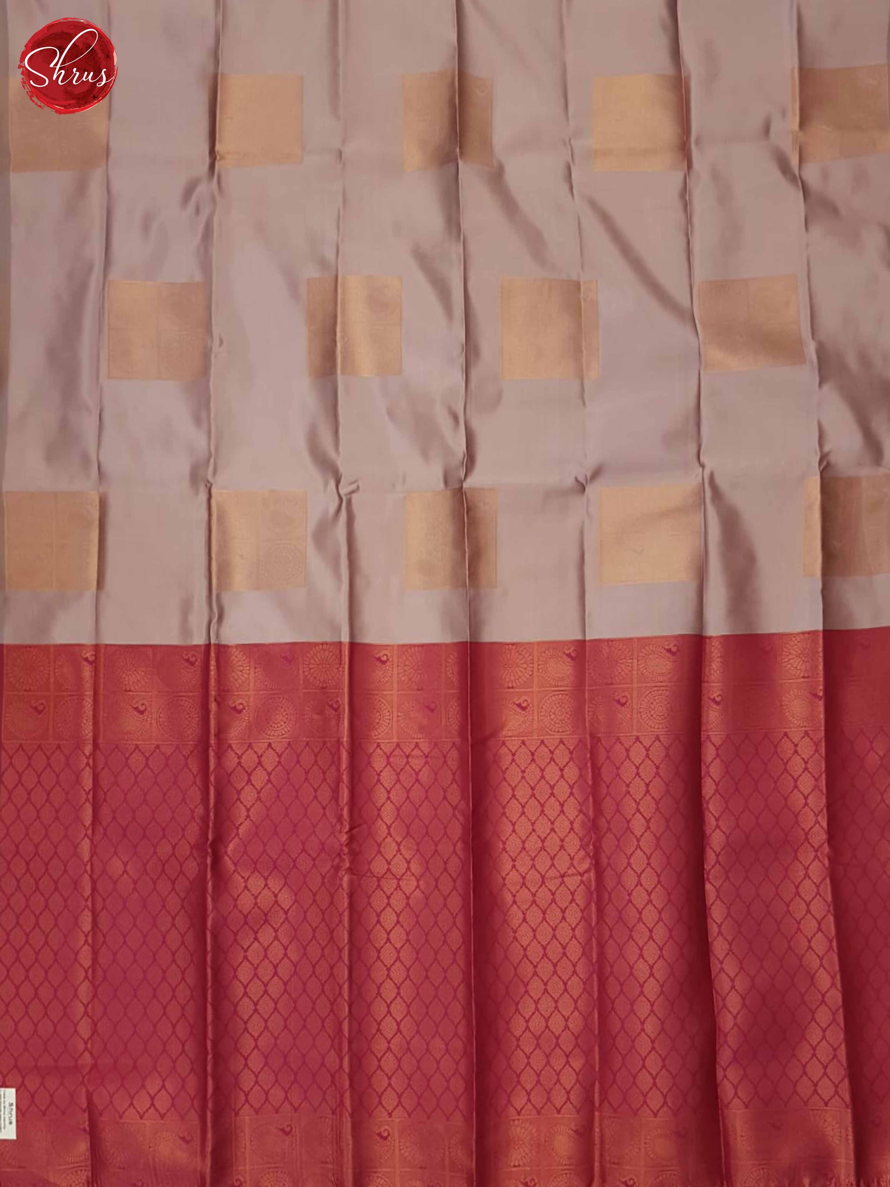 Dusty Lavender And Pink- Semi Soft Silk Saree - Shop on ShrusEternity.com