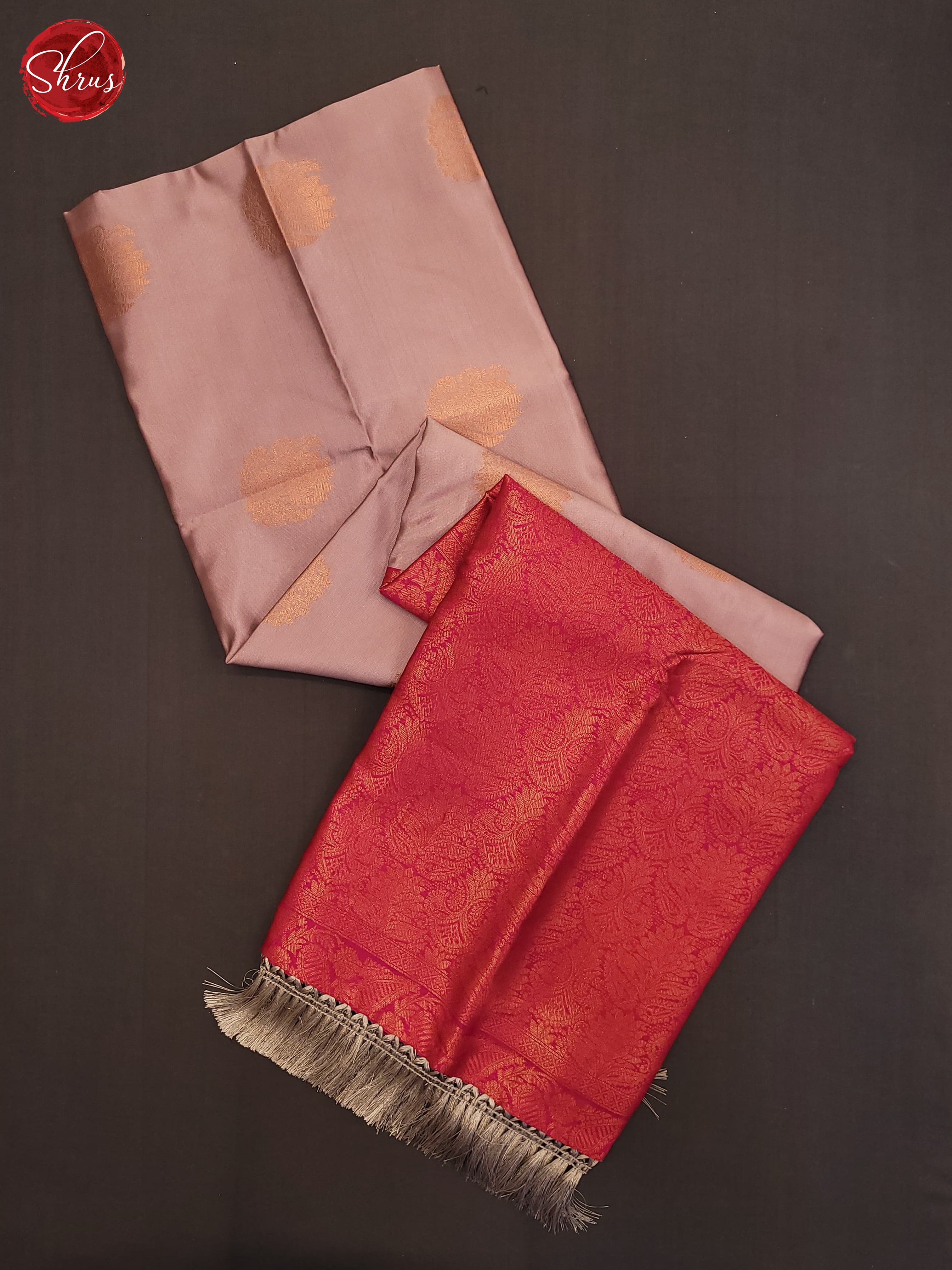 Lavender and pink- Semi Soft Silk Saree - Shop on ShrusEternity.com