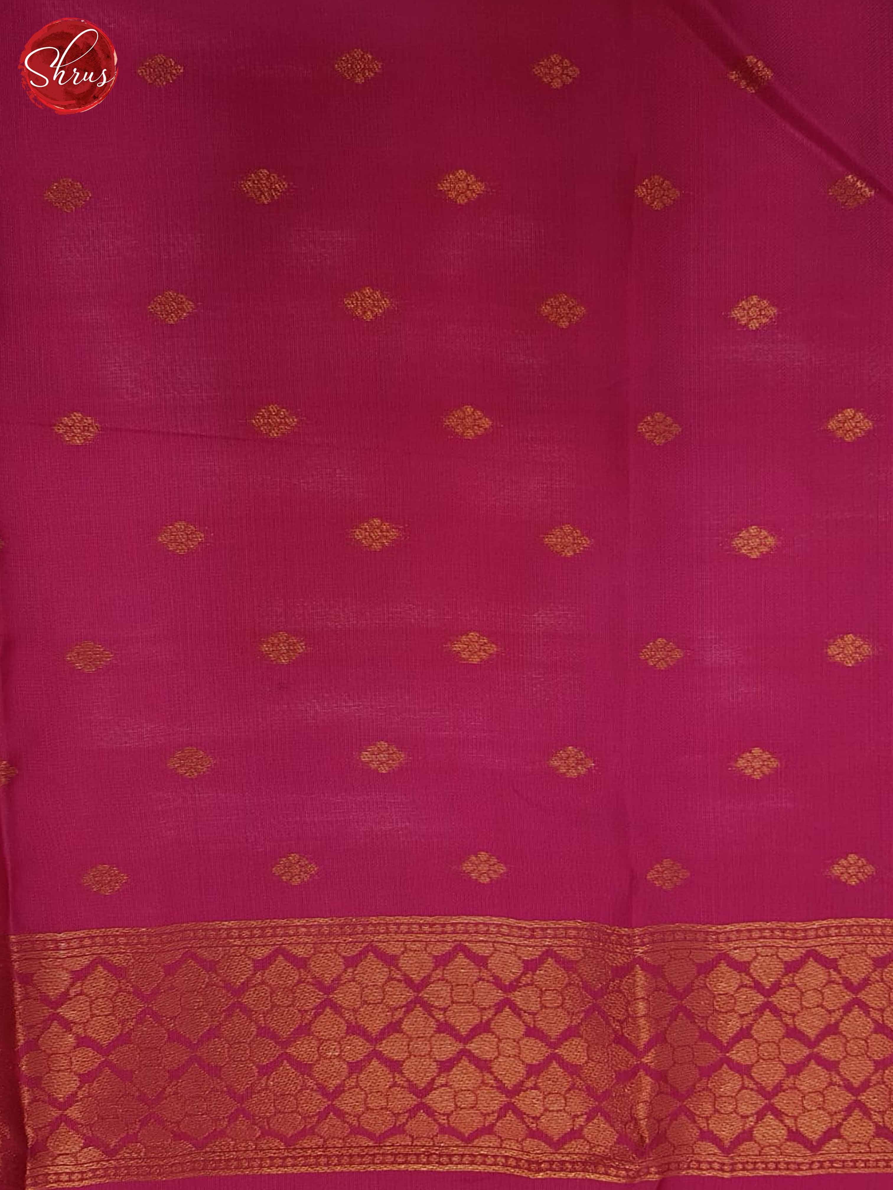 Blue And Pink- Semi Soft Silk Saree - Shop on ShrusEternity.com