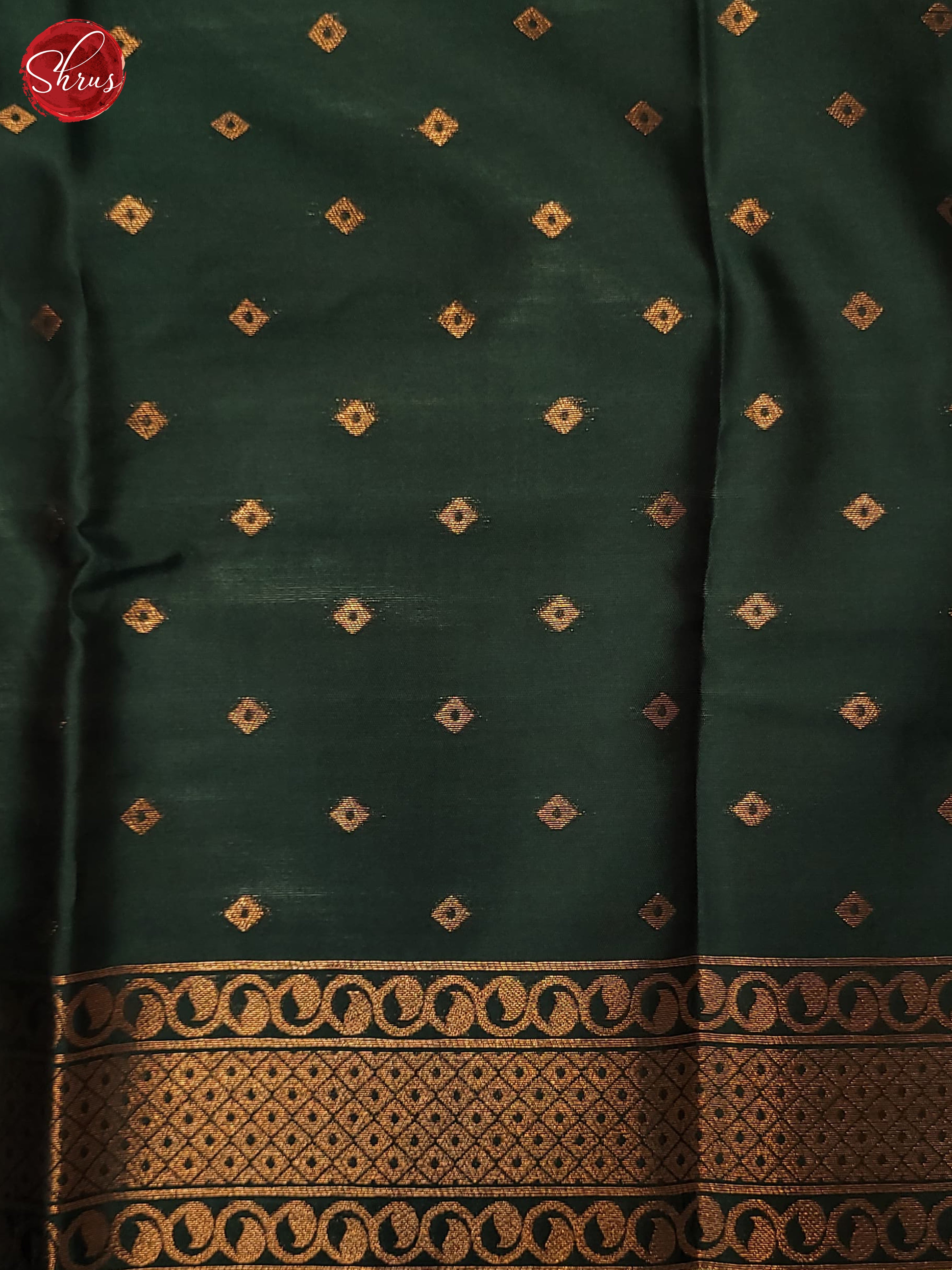 Pista Green & Green- Semi Softsilk Saree - Shop on ShrusEternity.com