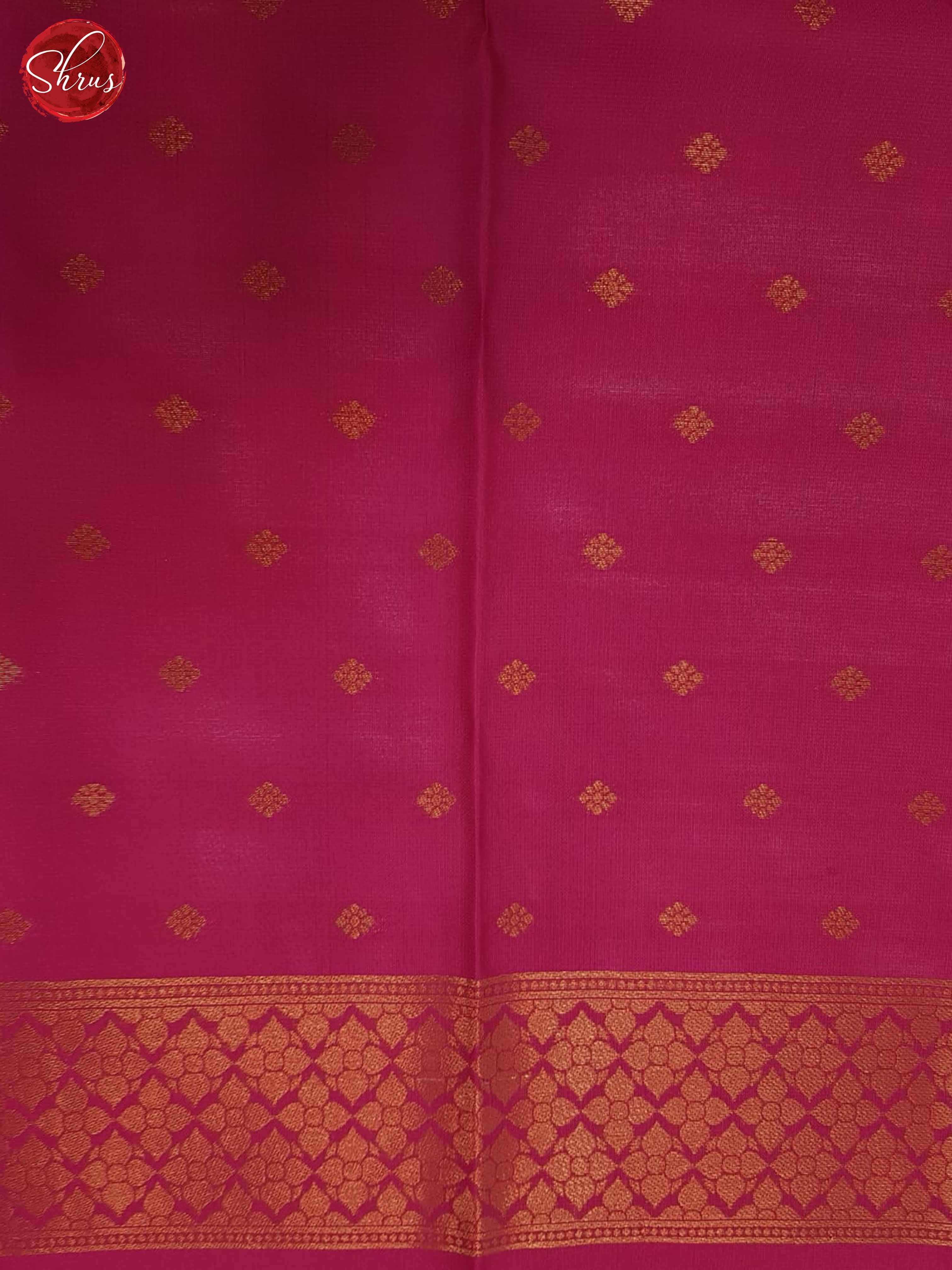 Green And Pink- Semi Soft Silk Saree - Shop on ShrusEternity.com