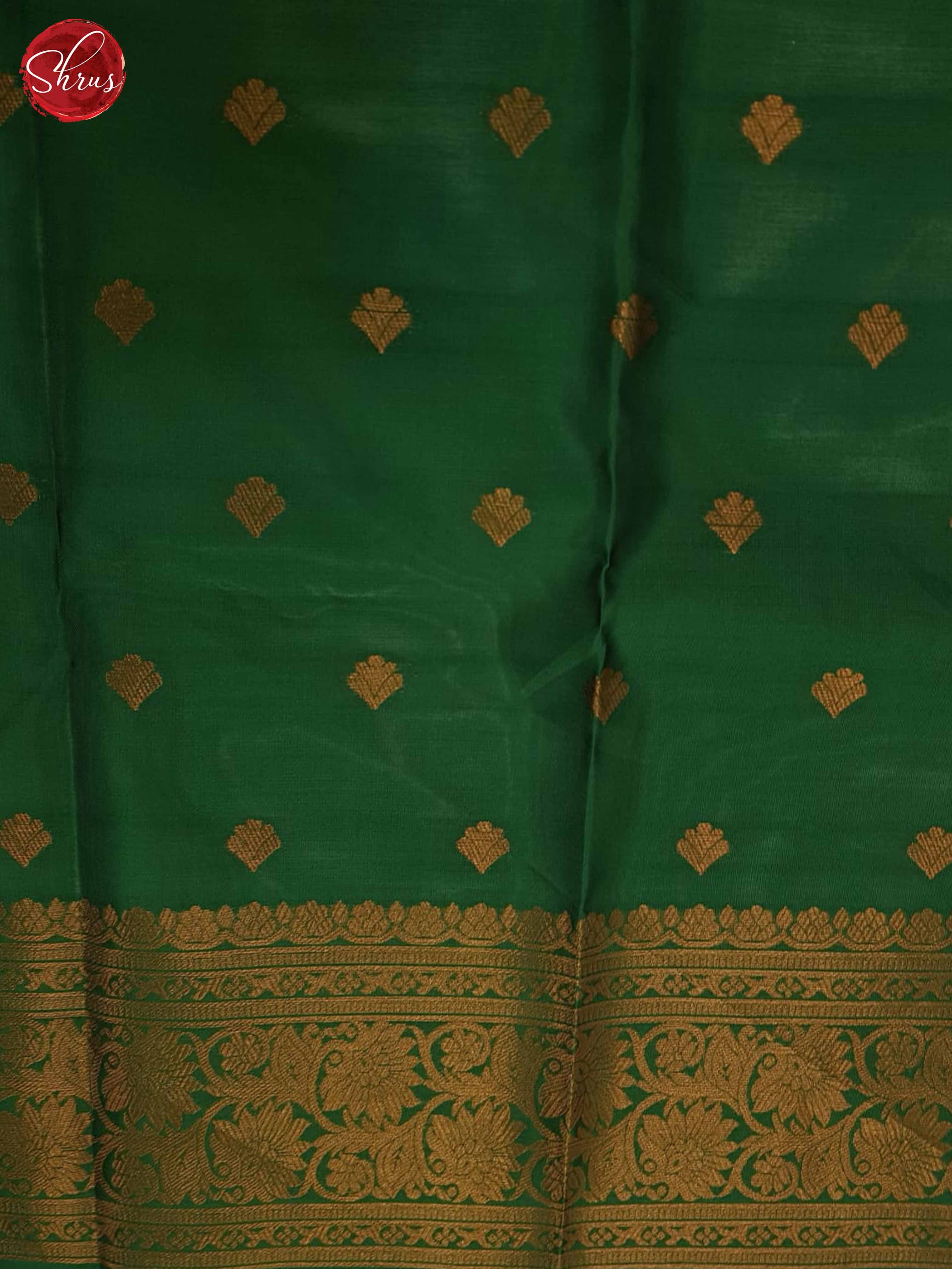 Mustard And Green - Semi Soft Silk Saree - Shop on ShrusEternity.com