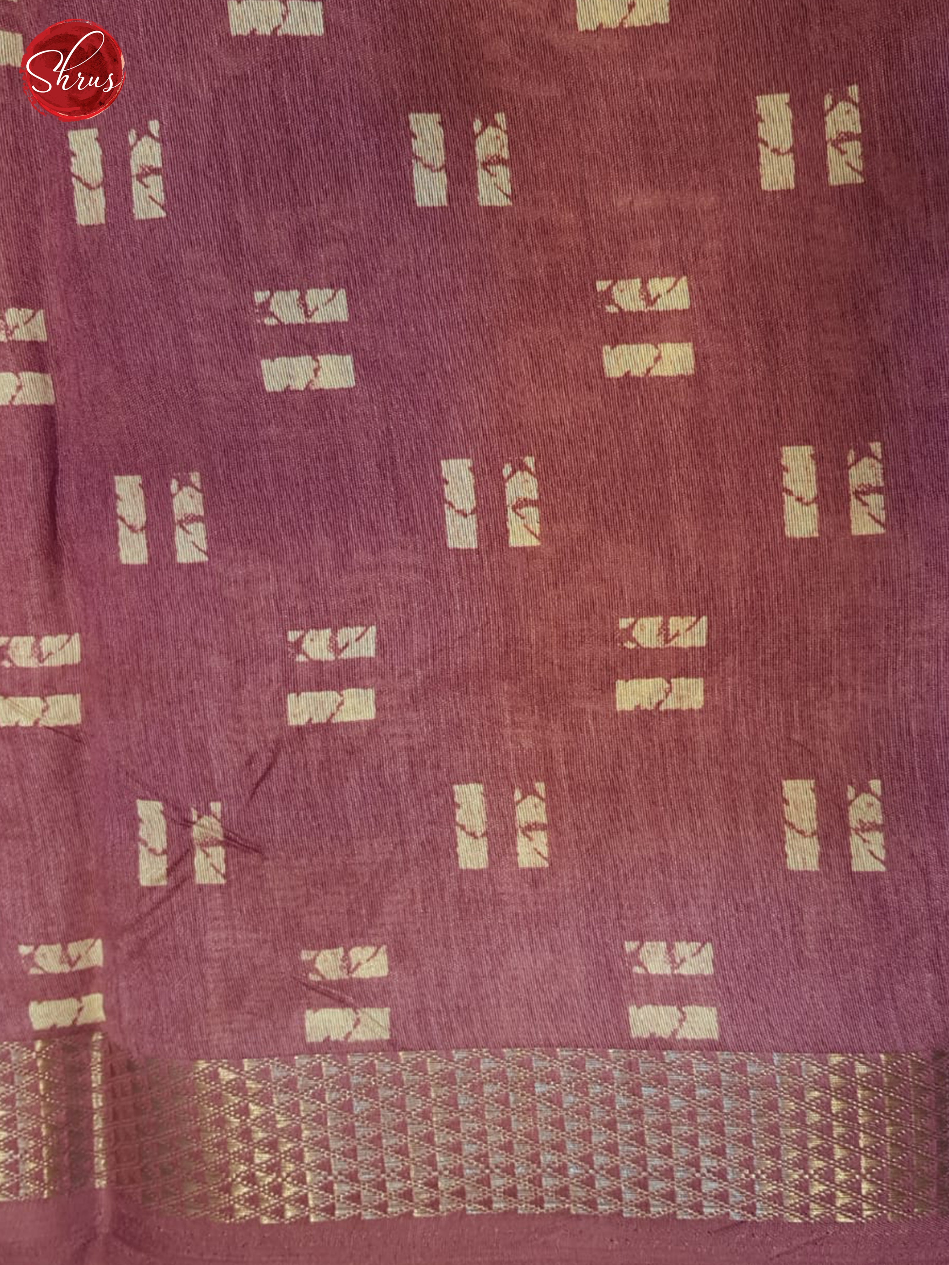 Pink(Single tone) - Semi Matka Saree - Shop on ShrusEternity.com