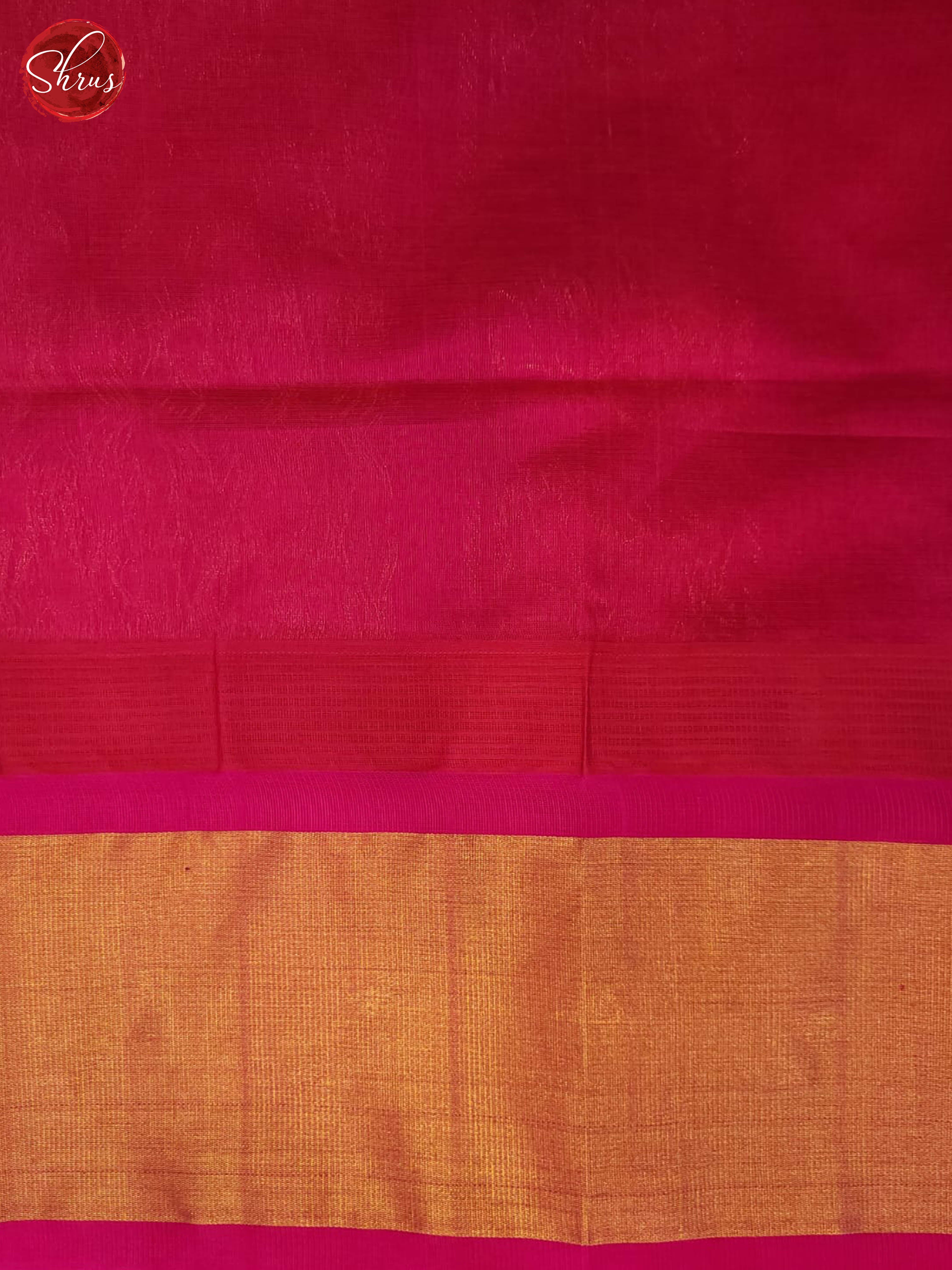 Blue and pink- Silk Cotton saree - Shop on ShrusEternity.com