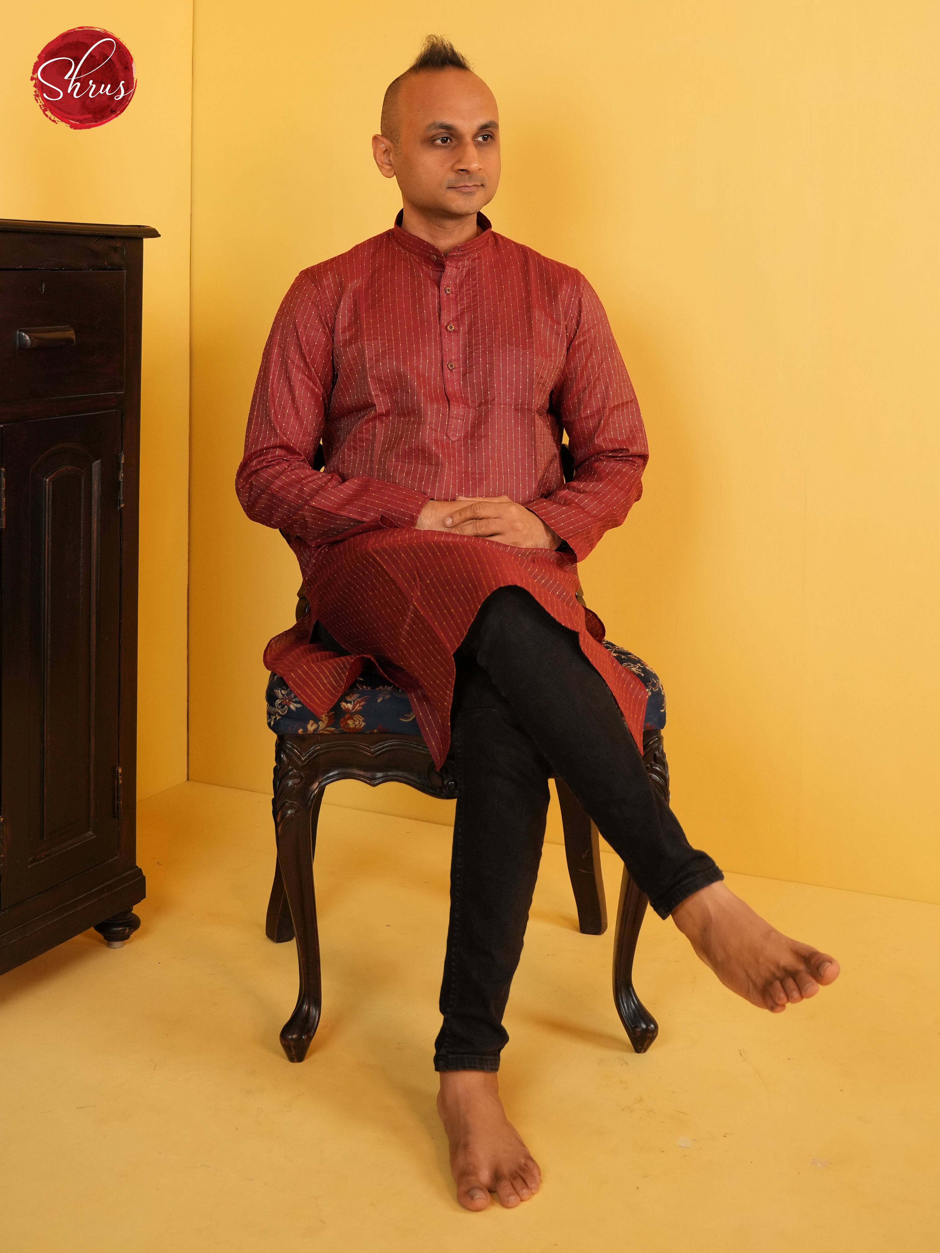 BJS16025 - Readymade Mens Kurta - Shop on ShrusEternity.com