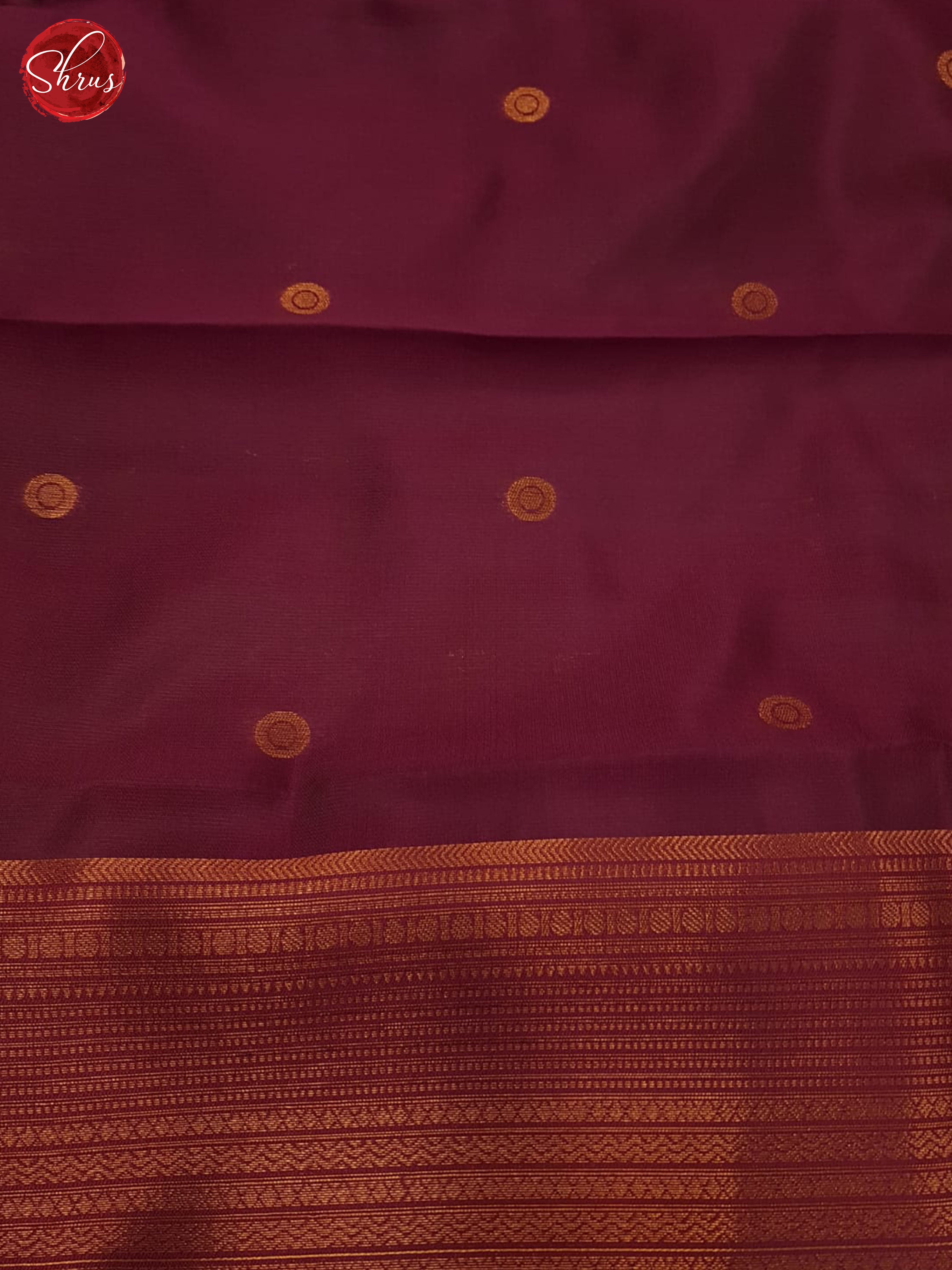 Blue And Majenta Pink-Semi Kanchipuram saree - Shop on ShrusEternity.com