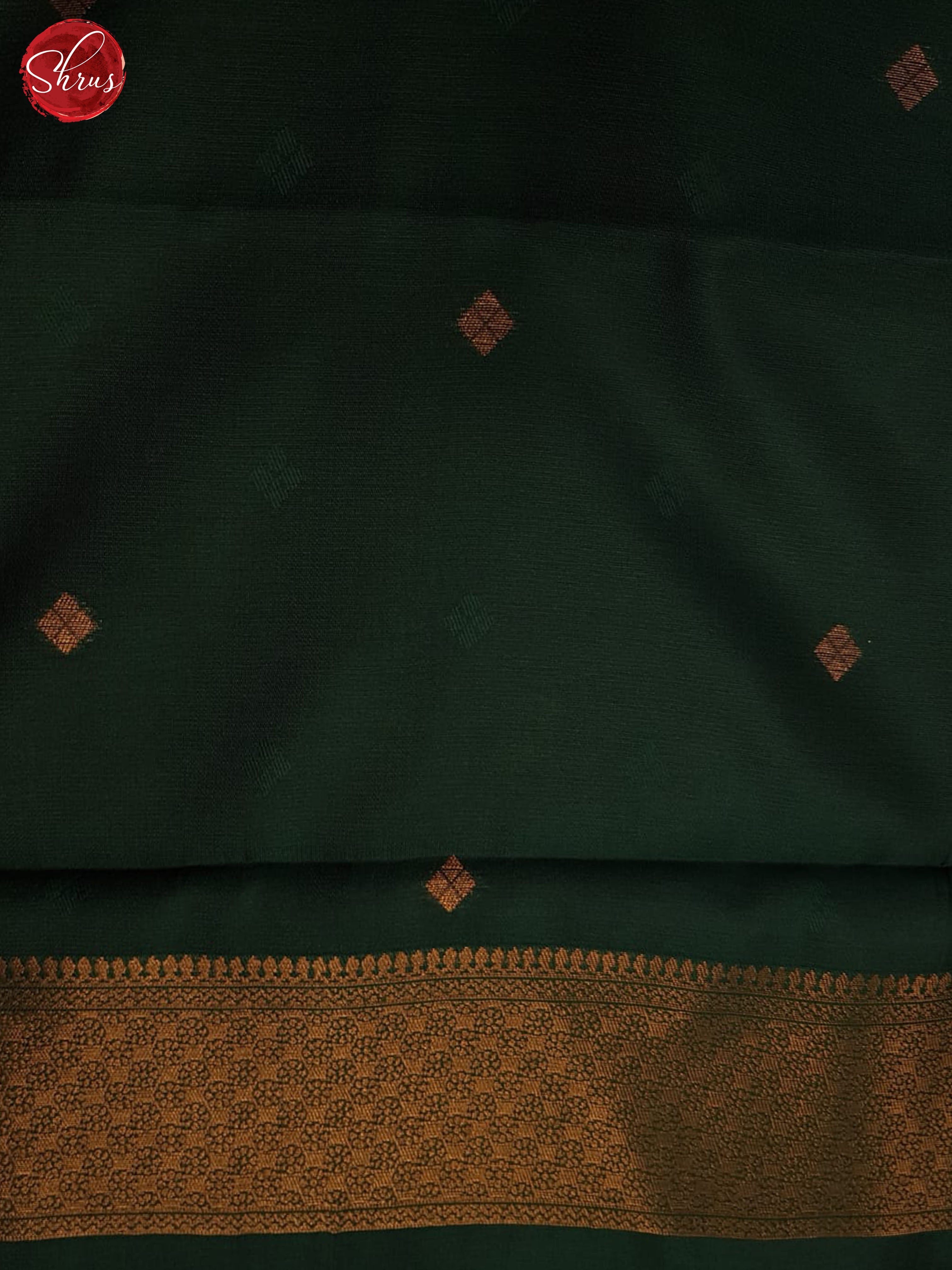 Yellow And Green-Semi Kanchipuram Saree - Shop on ShrusEternity.com