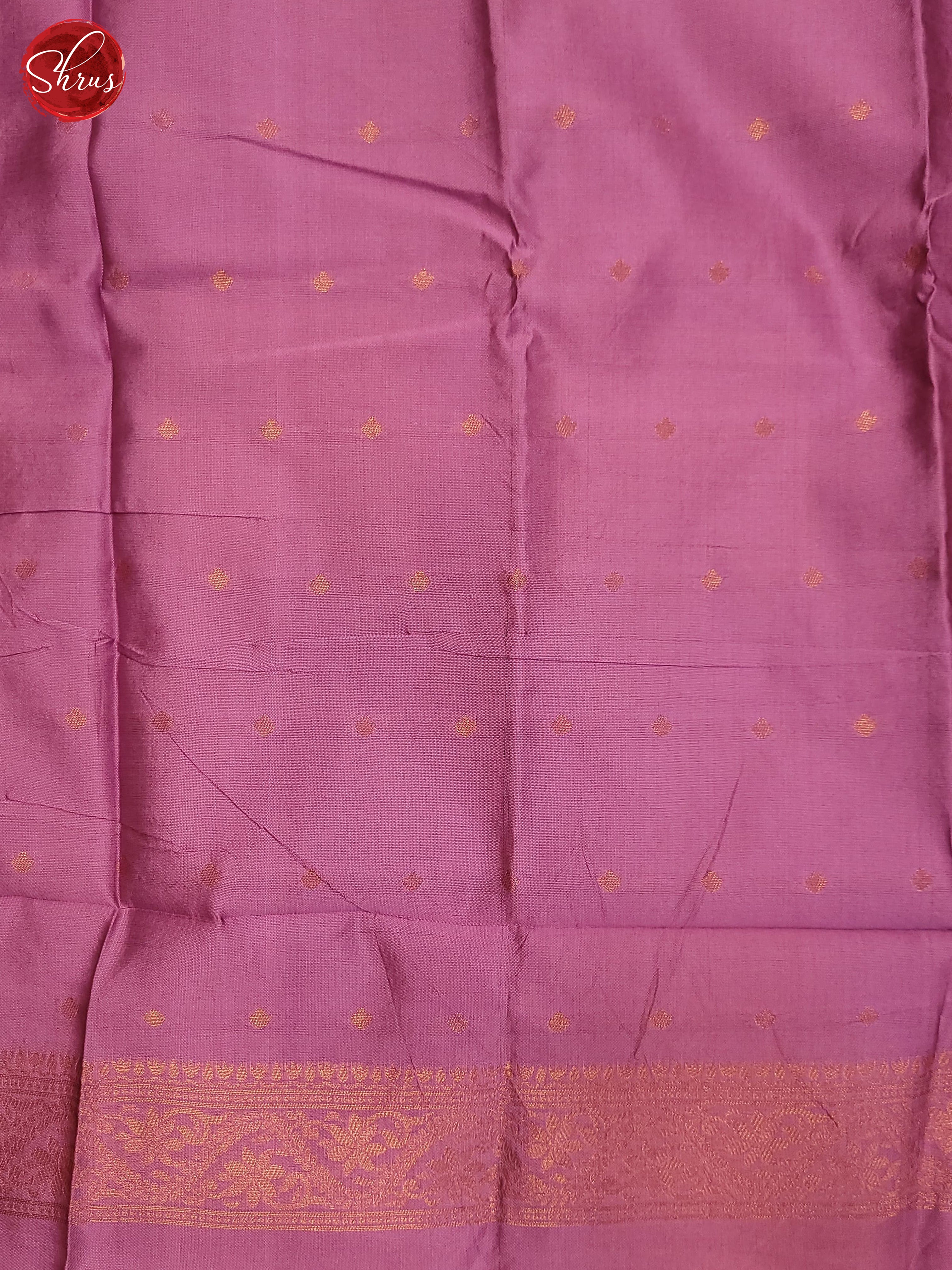 Lavender(Single Tone)- Semi Soft Silk Saree - Shop on ShrusEternity.com