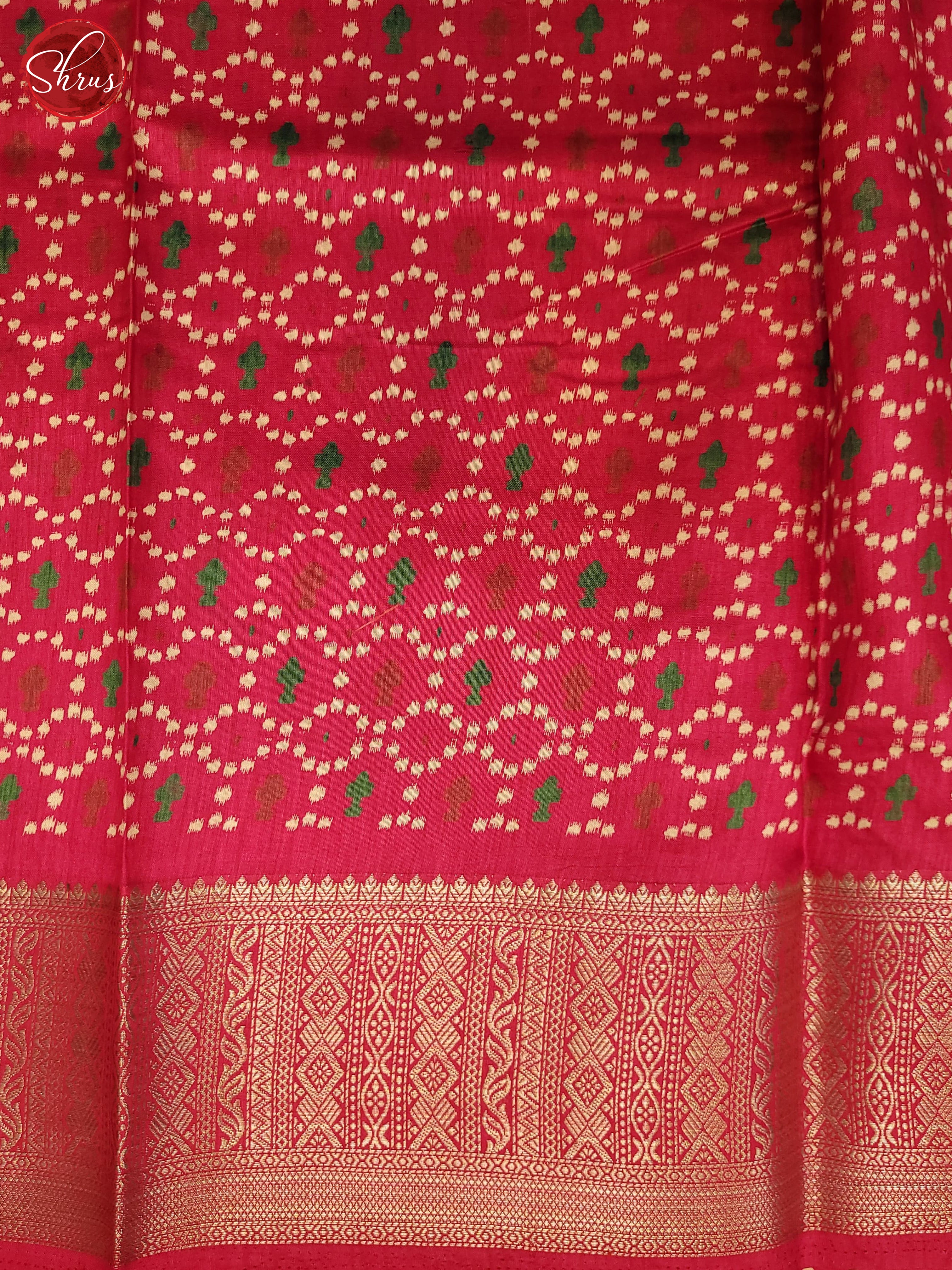 Pink(Single Tone)- Semi Crepe Saree - Shop on ShrusEternity.com