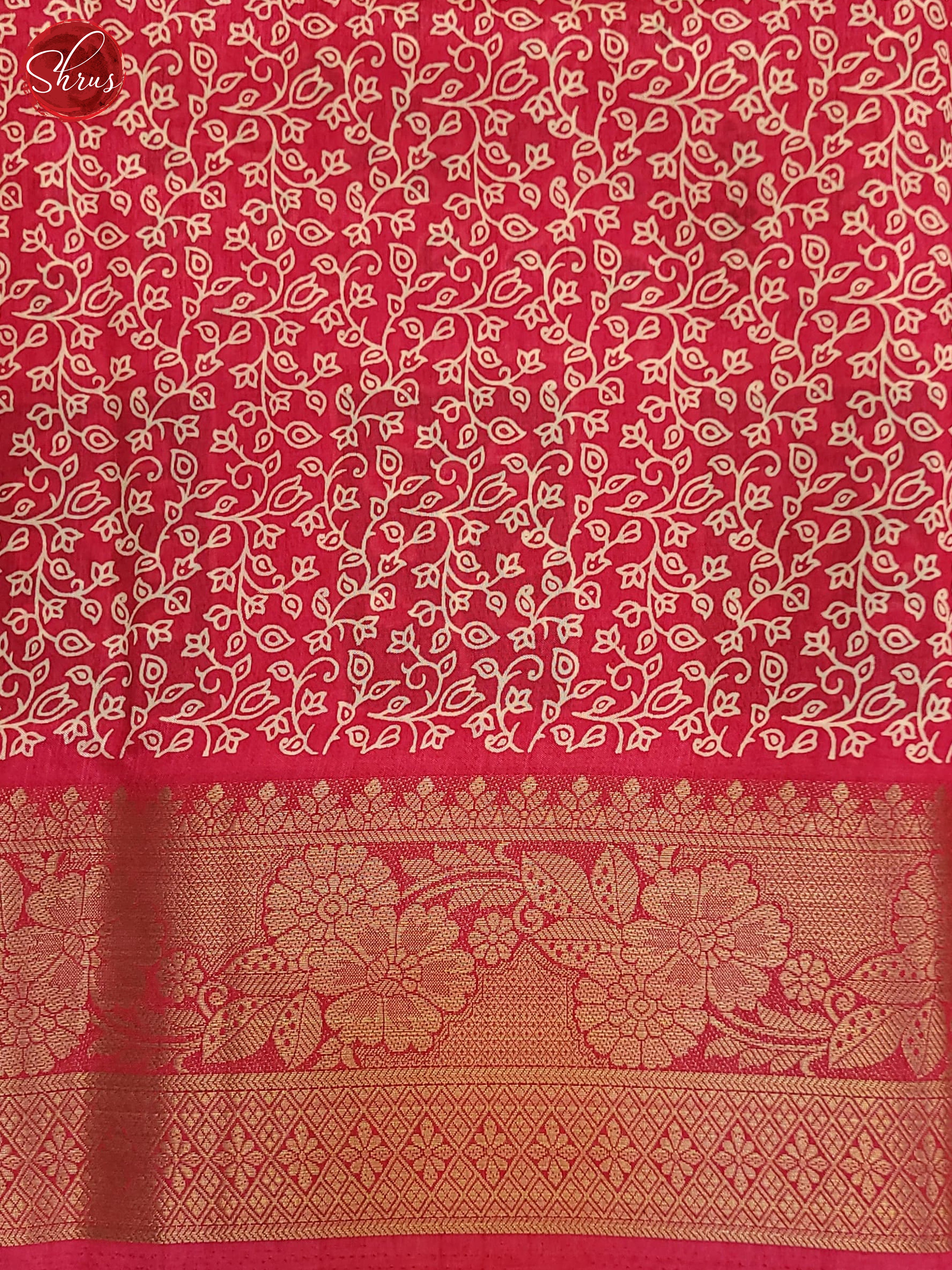 Pink(Single Tone)- Semi Crepe Saree - Shop on ShrusEternity.com