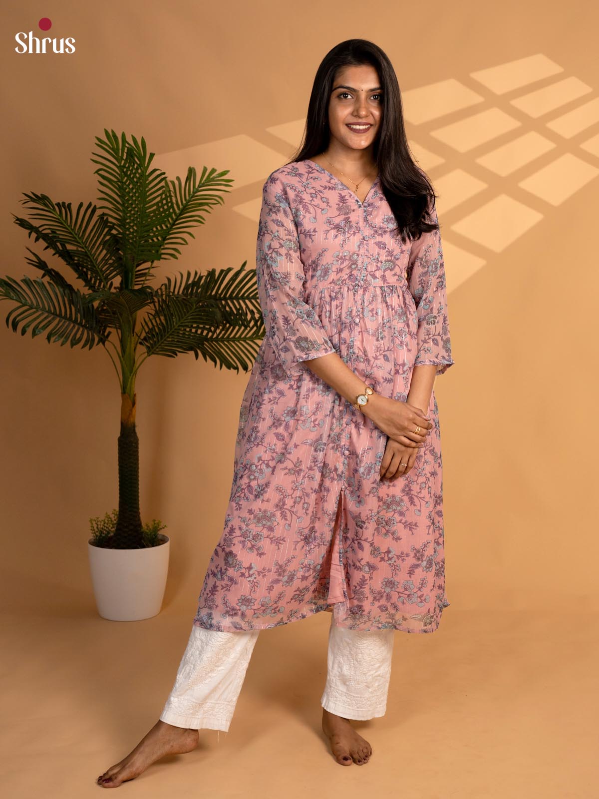 Pink - Readymade Kurti