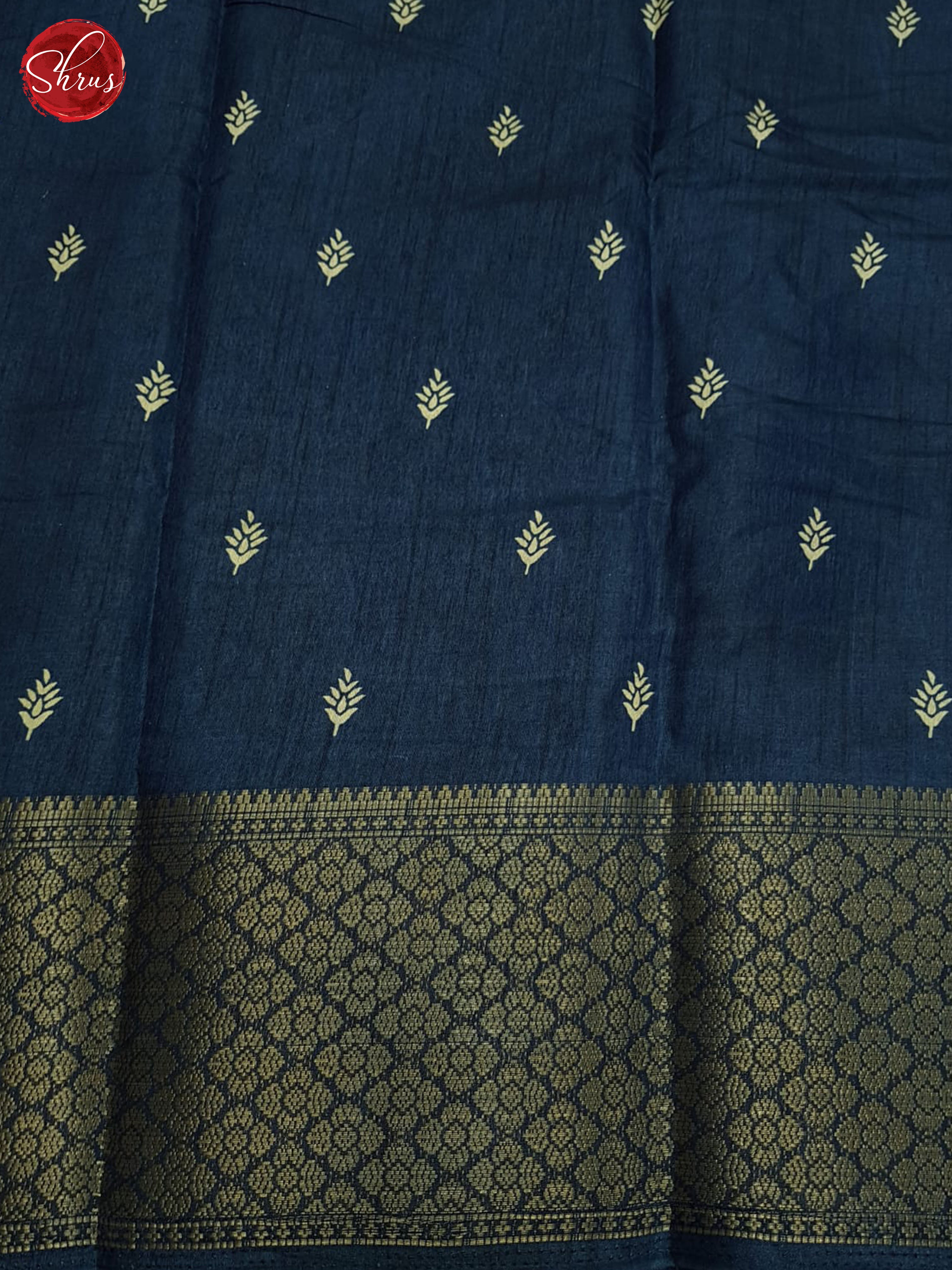 Blue(single tone)- Semi Crepe Saree - Shop on ShrusEternity.com