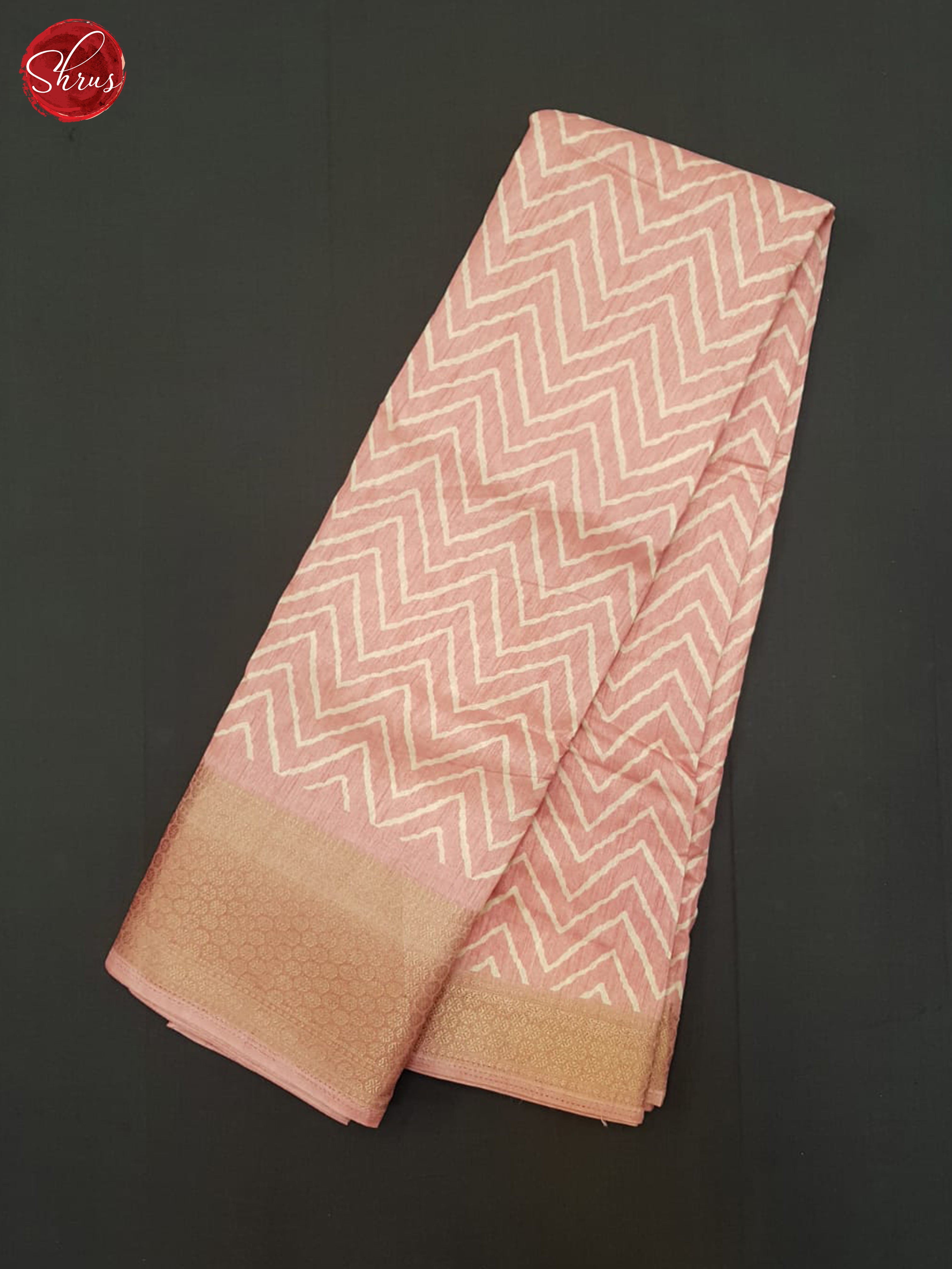 Pink(Single Tone) - Semi Crepe Saree - Shop on ShrusEternity.com