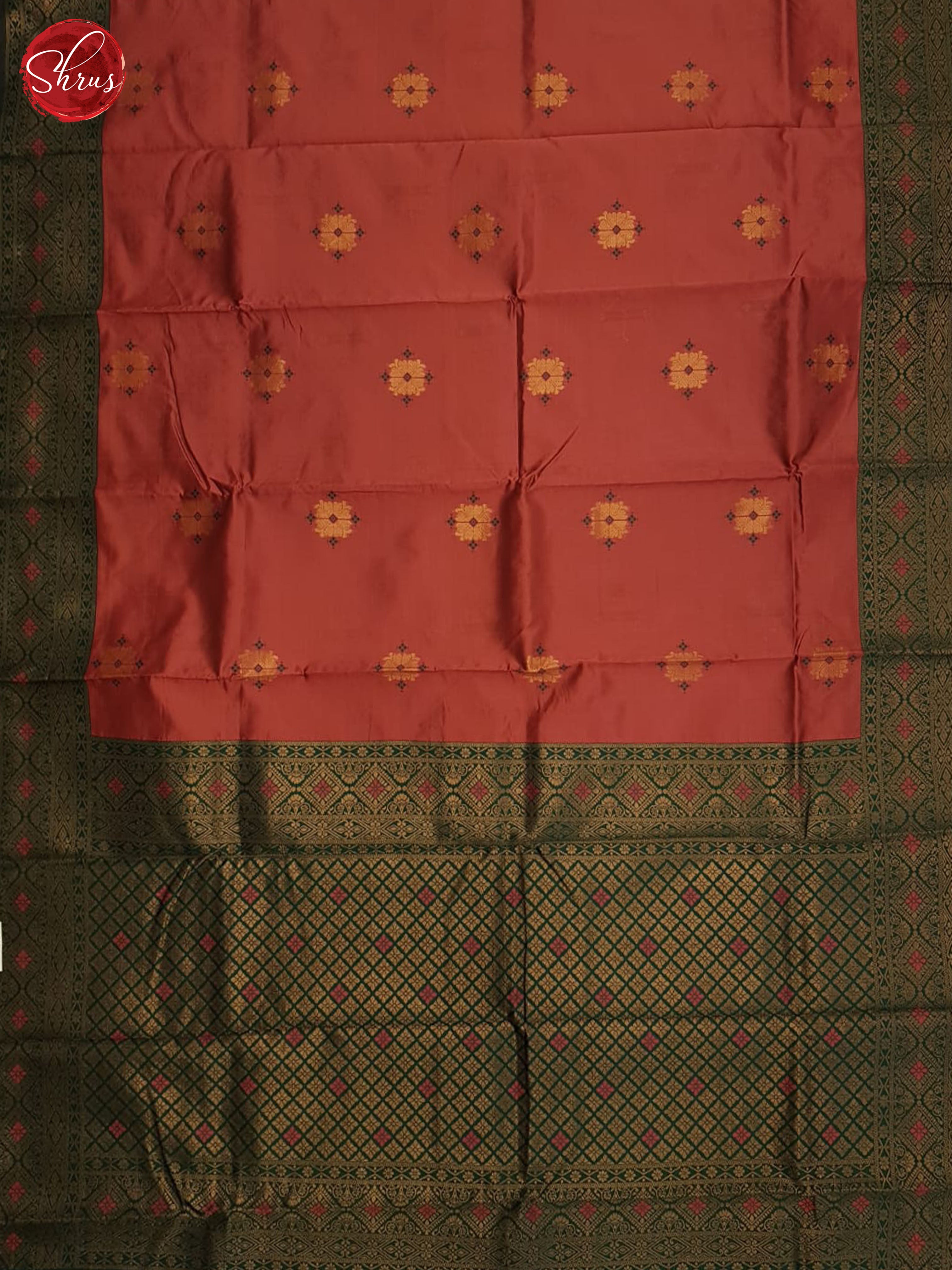 Pink And Green-Semi soft silk saree - Shop on ShrusEternity.com