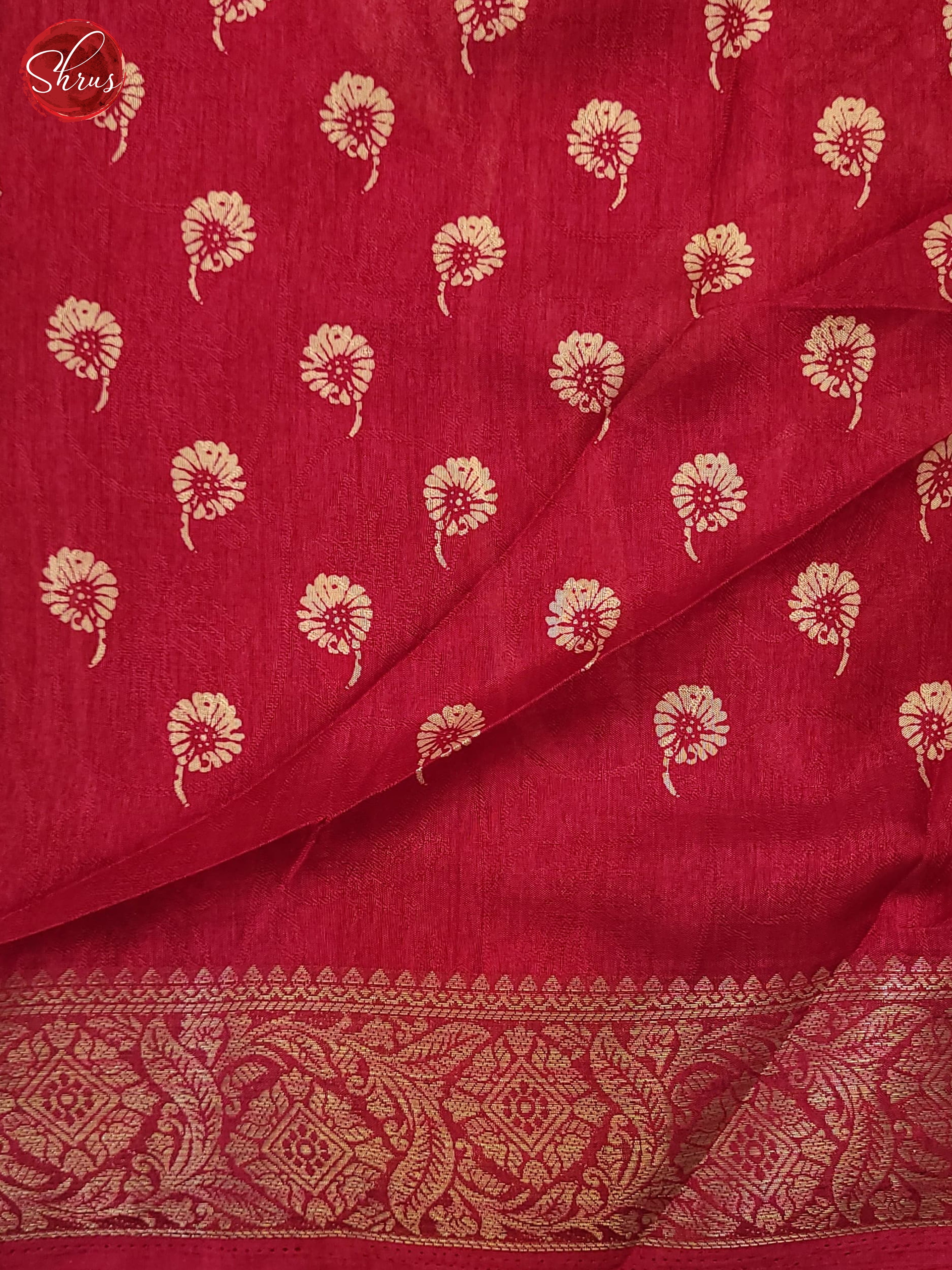 Pink(Single Tone) - Semi Crepe Saree - Shop on ShrusEternity.com