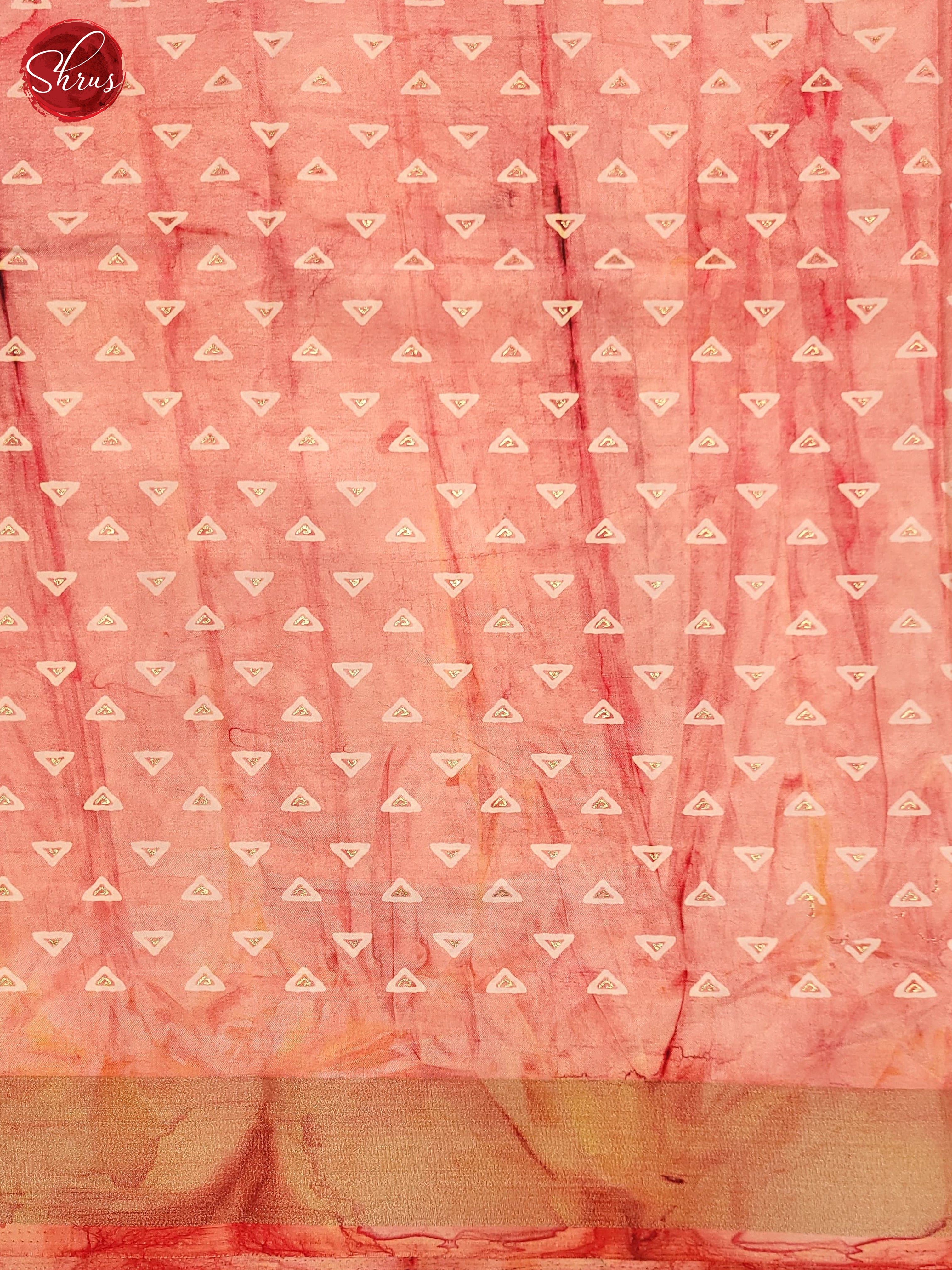 Light Pink(Single Tone) - Semi Crepe Saree - Shop on ShrusEternity.com