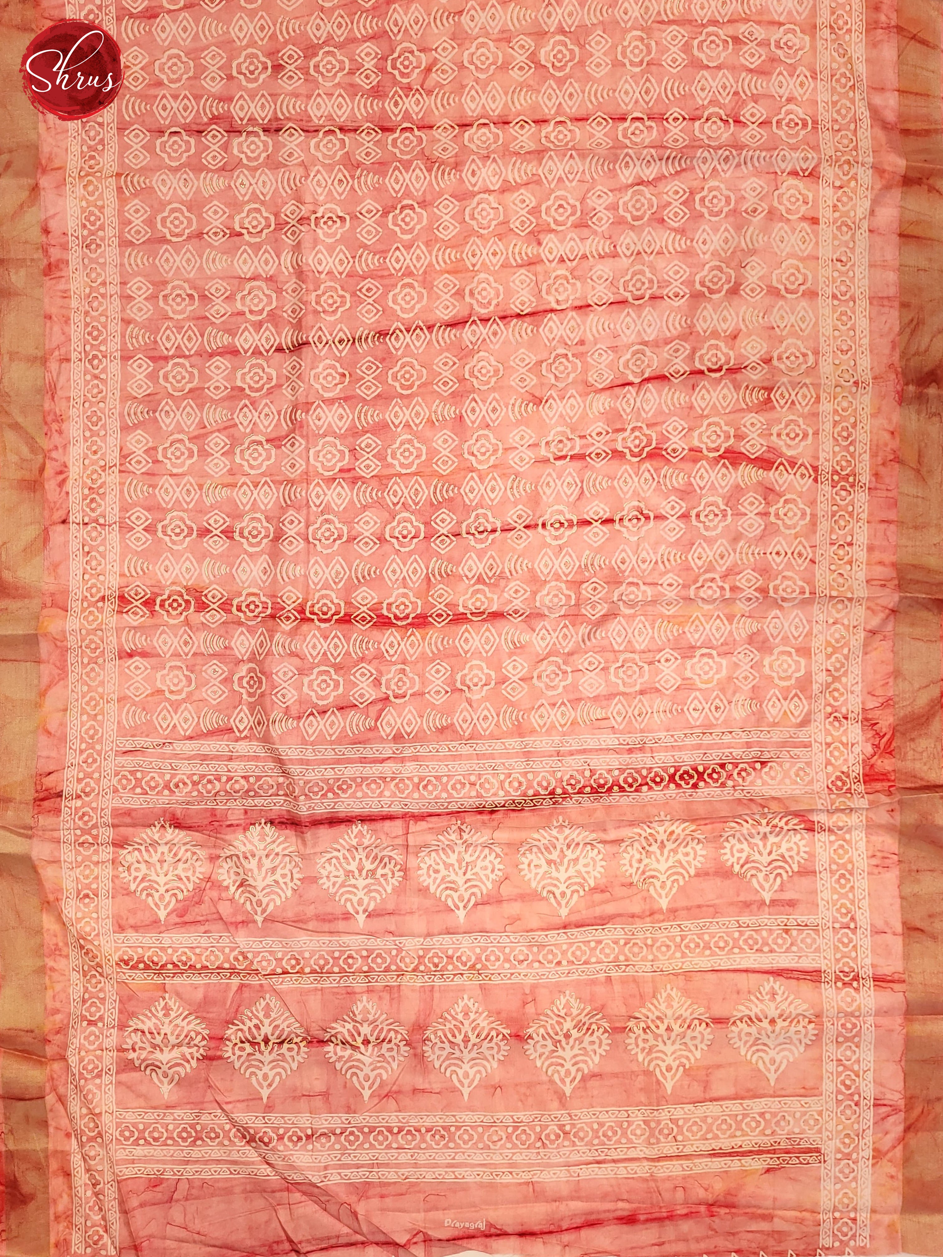 Light Pink(Single Tone) - Semi Crepe Saree - Shop on ShrusEternity.com