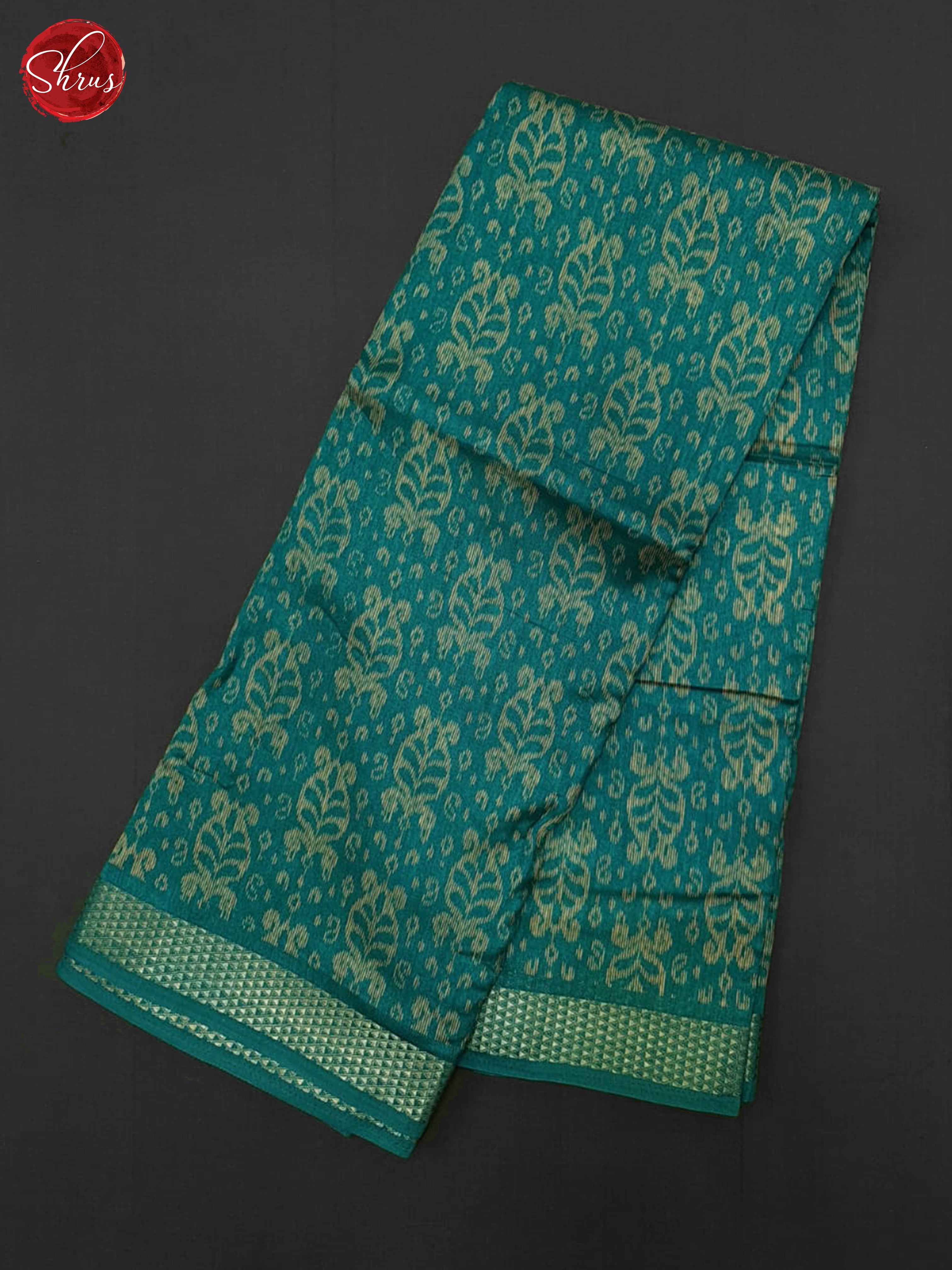 Green(Single Tone) - Semi Matka Cotton Saree - Shop on ShrusEternity.com