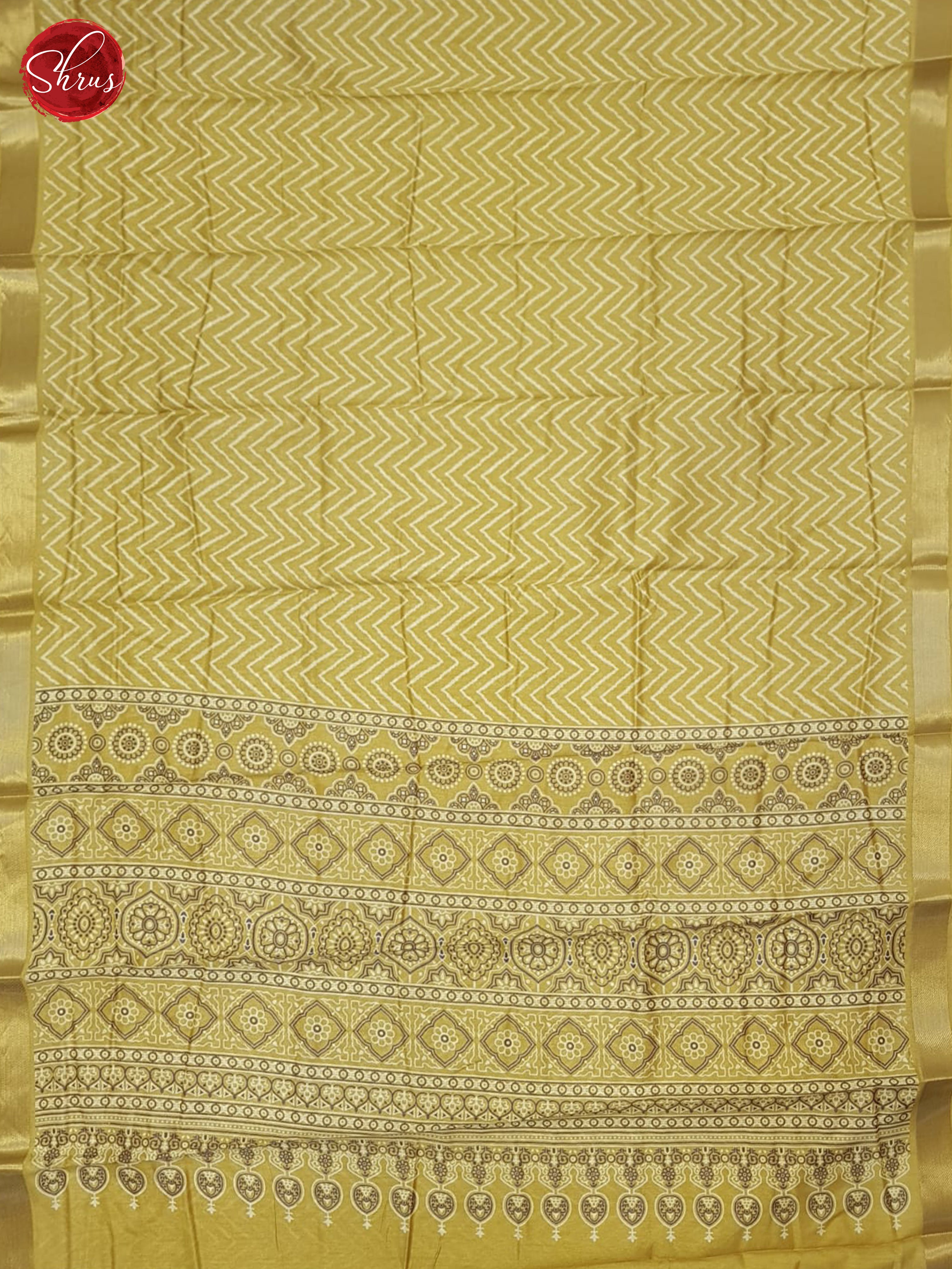 Sandal(Single Tone) - Semi Matka Cotton Saree - Shop on ShrusEternity.com