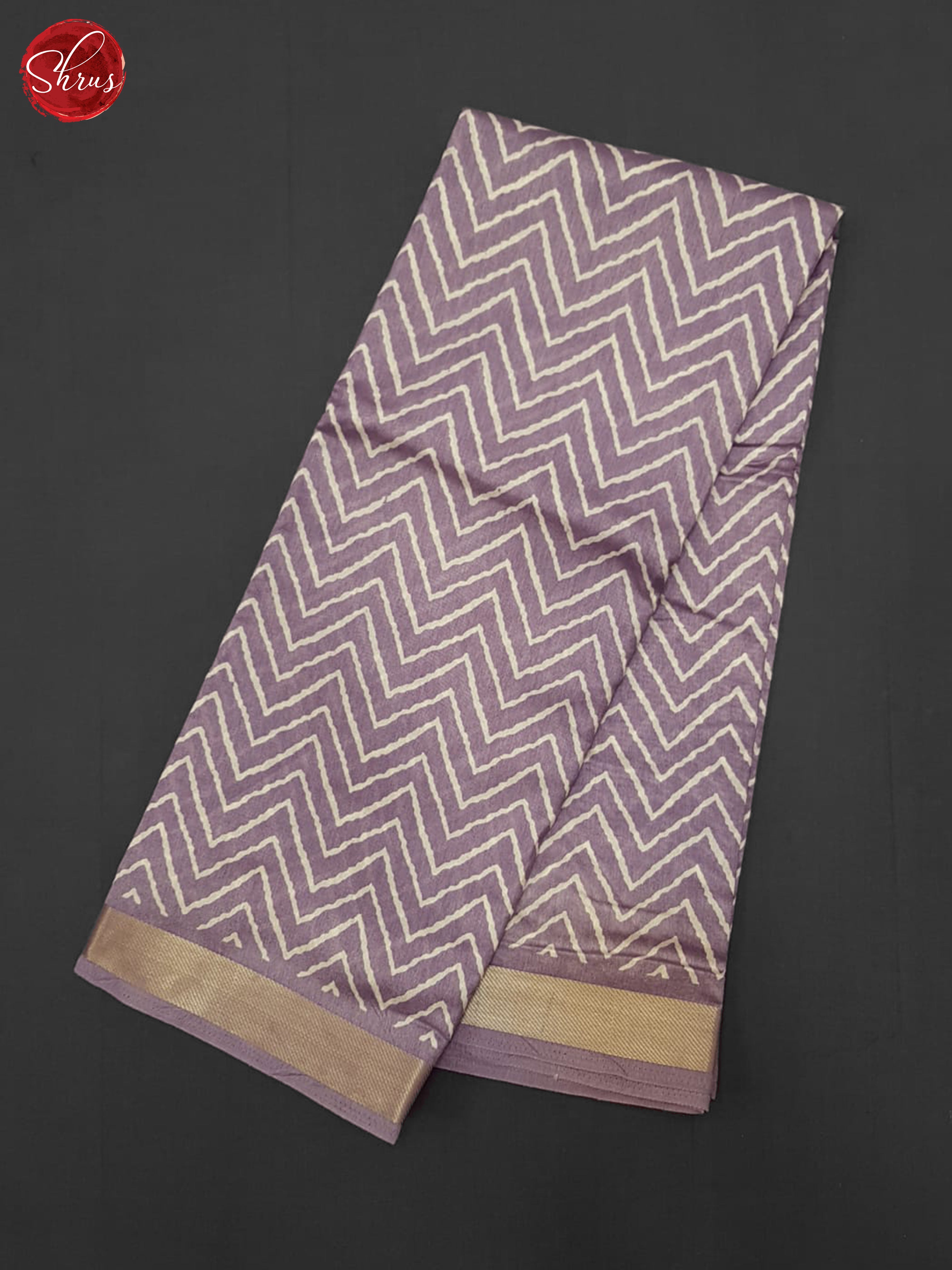 Dusty Lavender(Single Tone)- Matka Cotton Saree - Shop on ShrusEternity.com