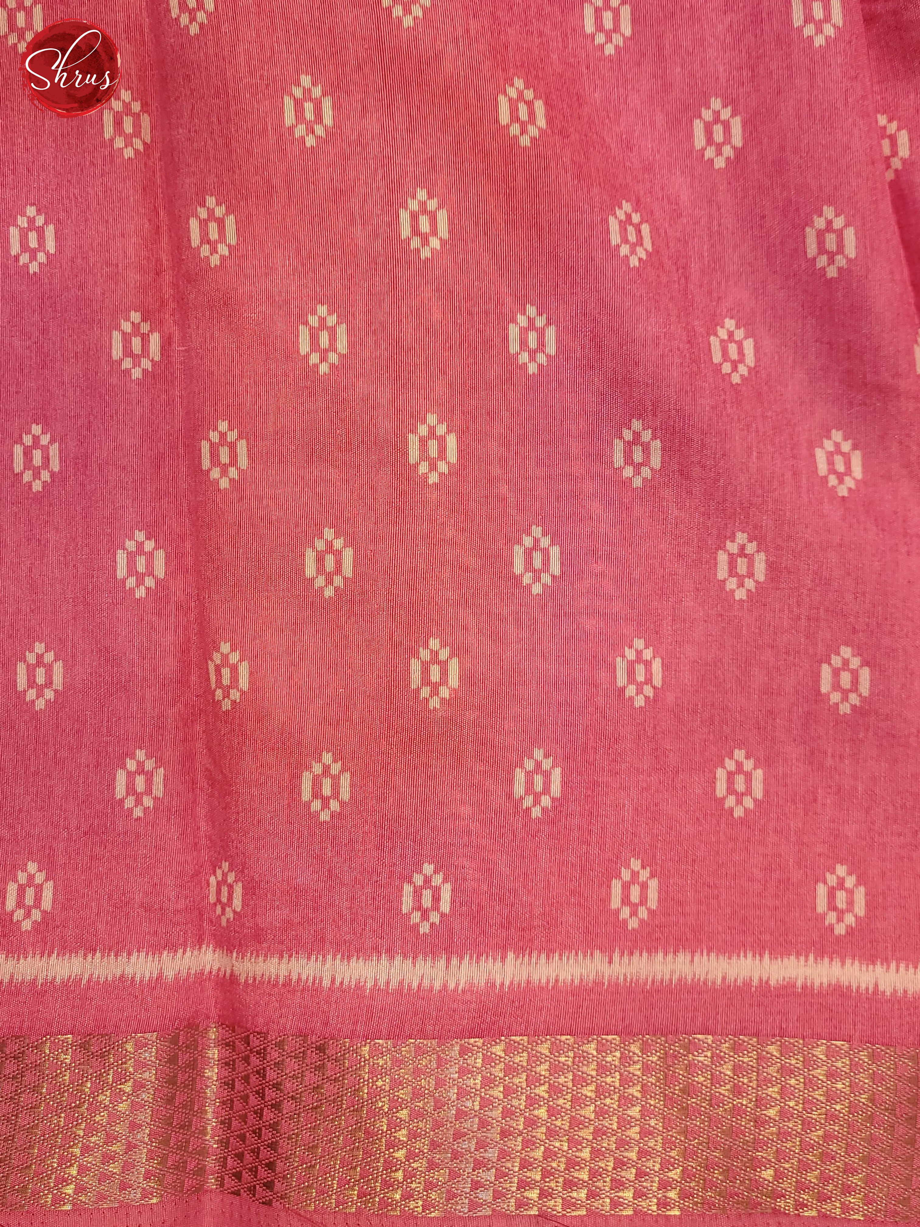 Pink(SIngle Tone)- Matka Cotton Saree - Shop on ShrusEternity.com