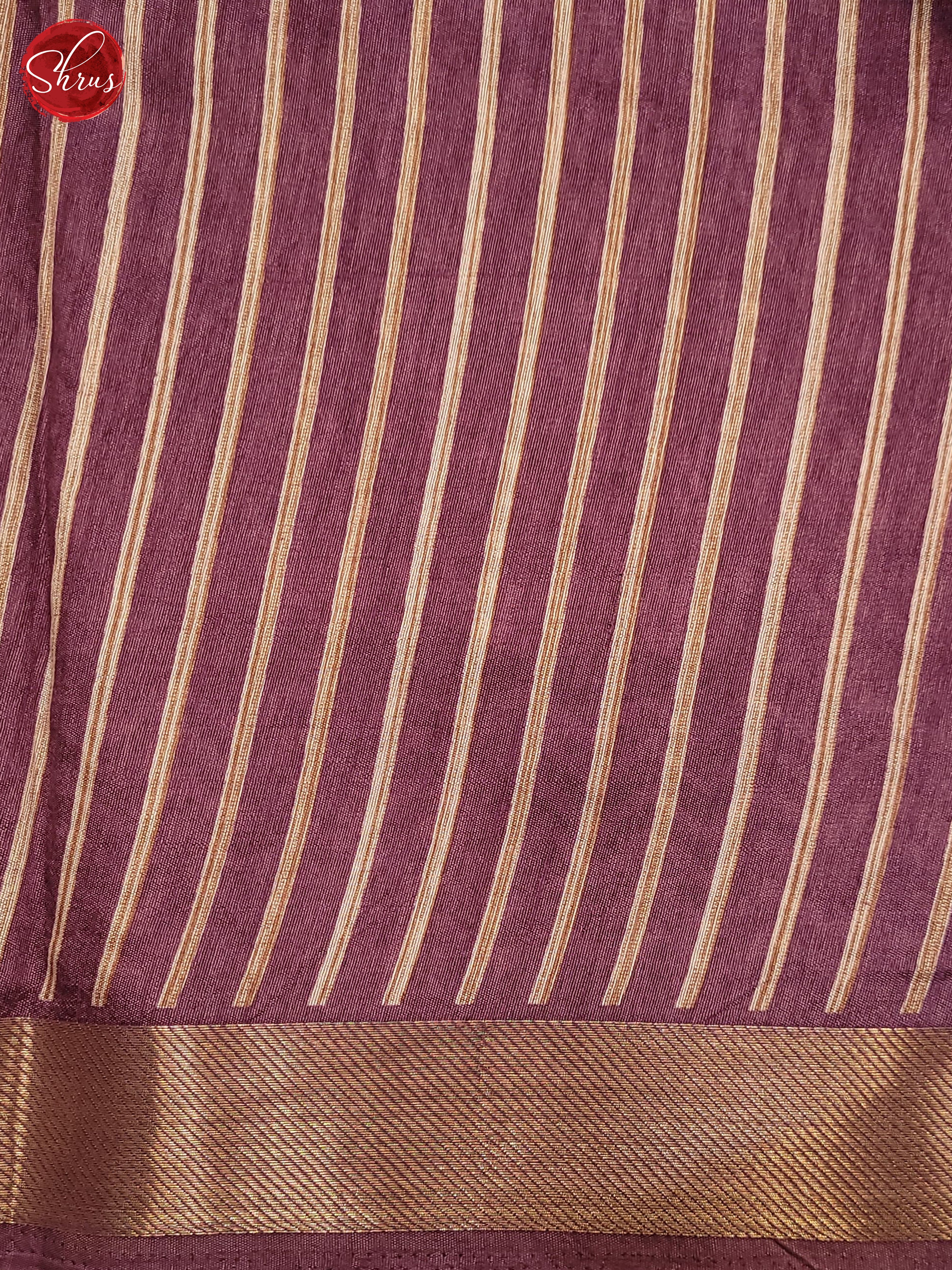 Lavender(SIngle Tone) - Matka Cotton Saree - Shop on ShrusEternity.com