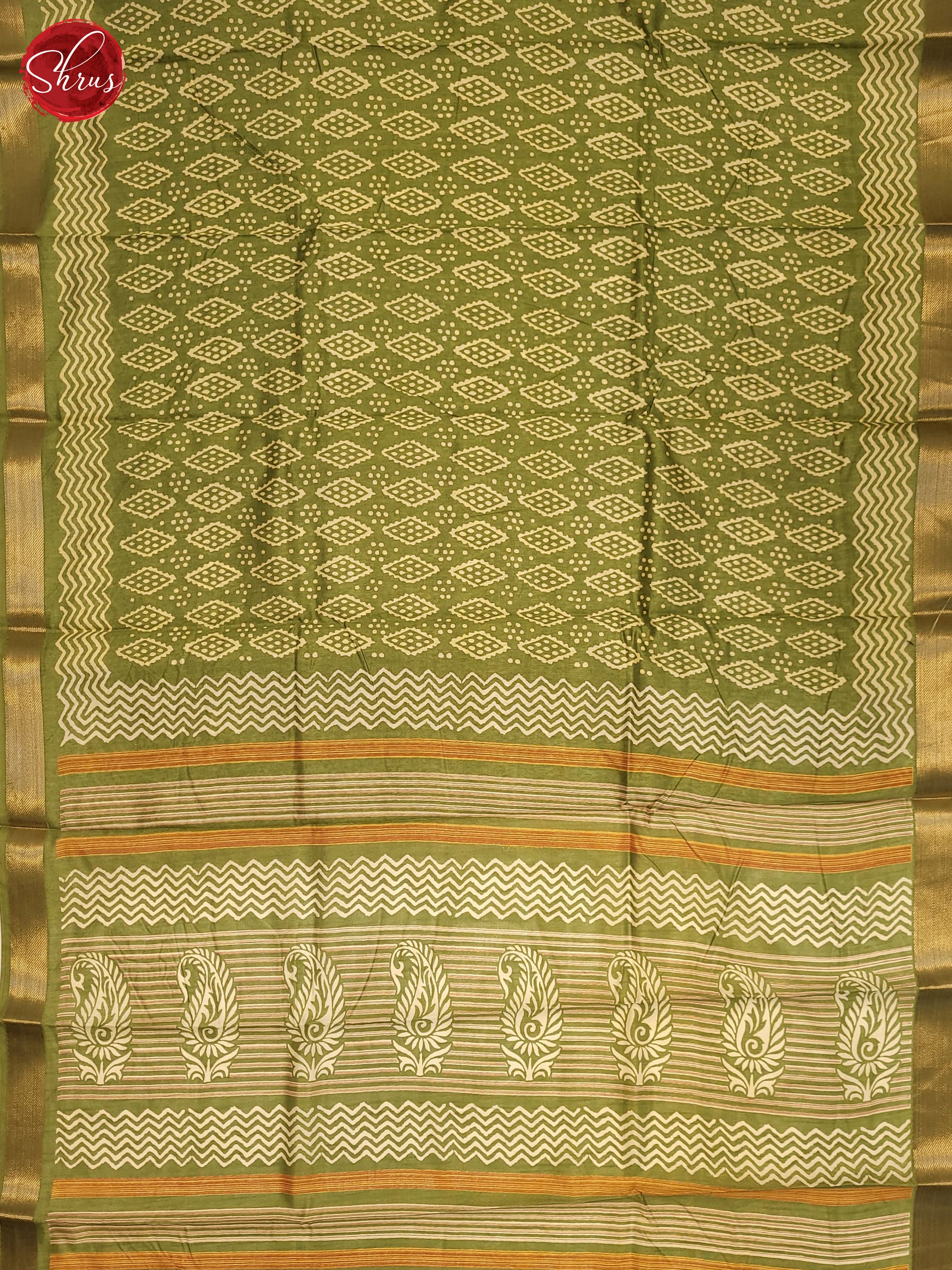 Green(Single Tone) - Matka Cotton Saree - Shop on ShrusEternity.com