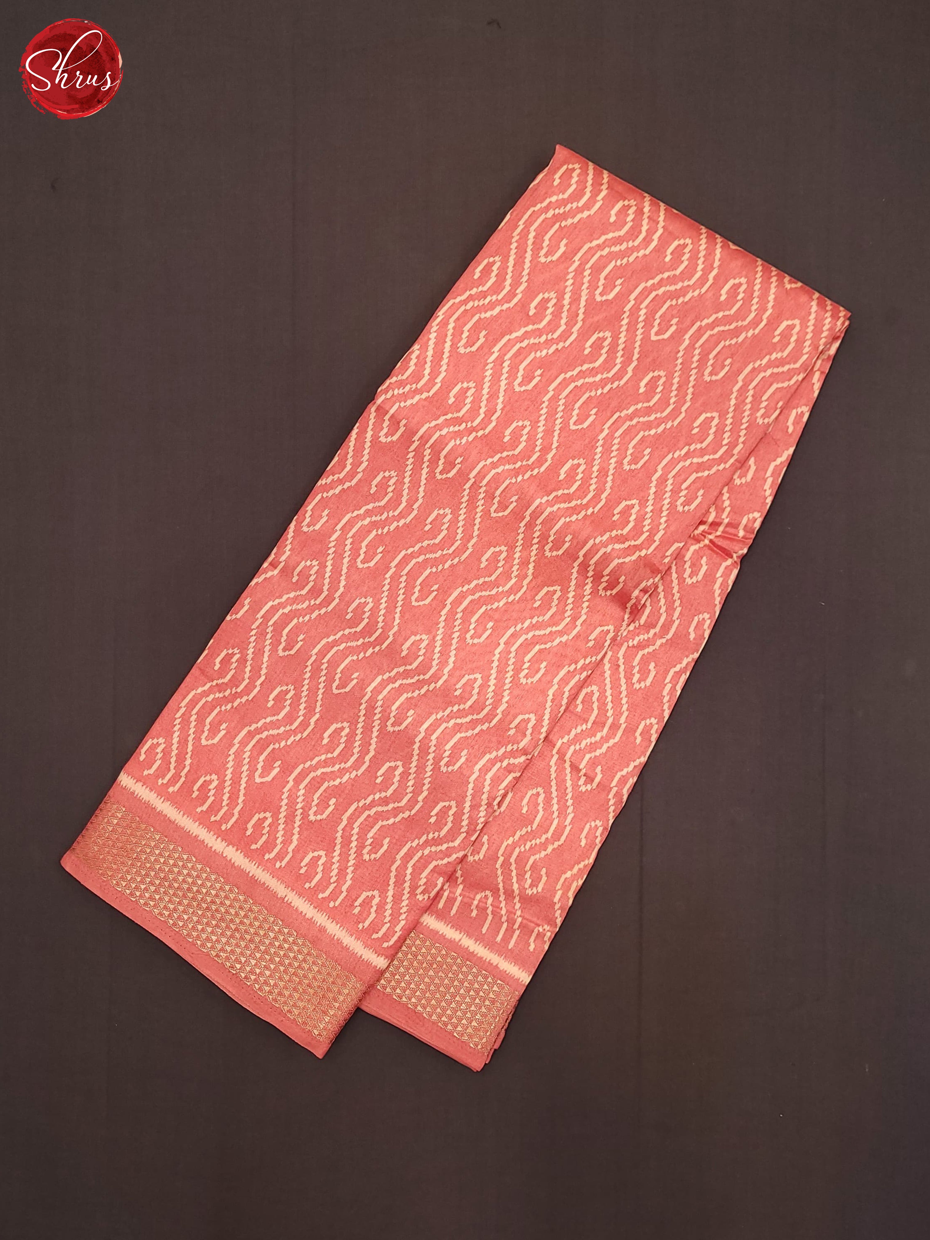 Pink(Single Tone)- Semi Matka Cotton Saree - Shop on ShrusEternity.com