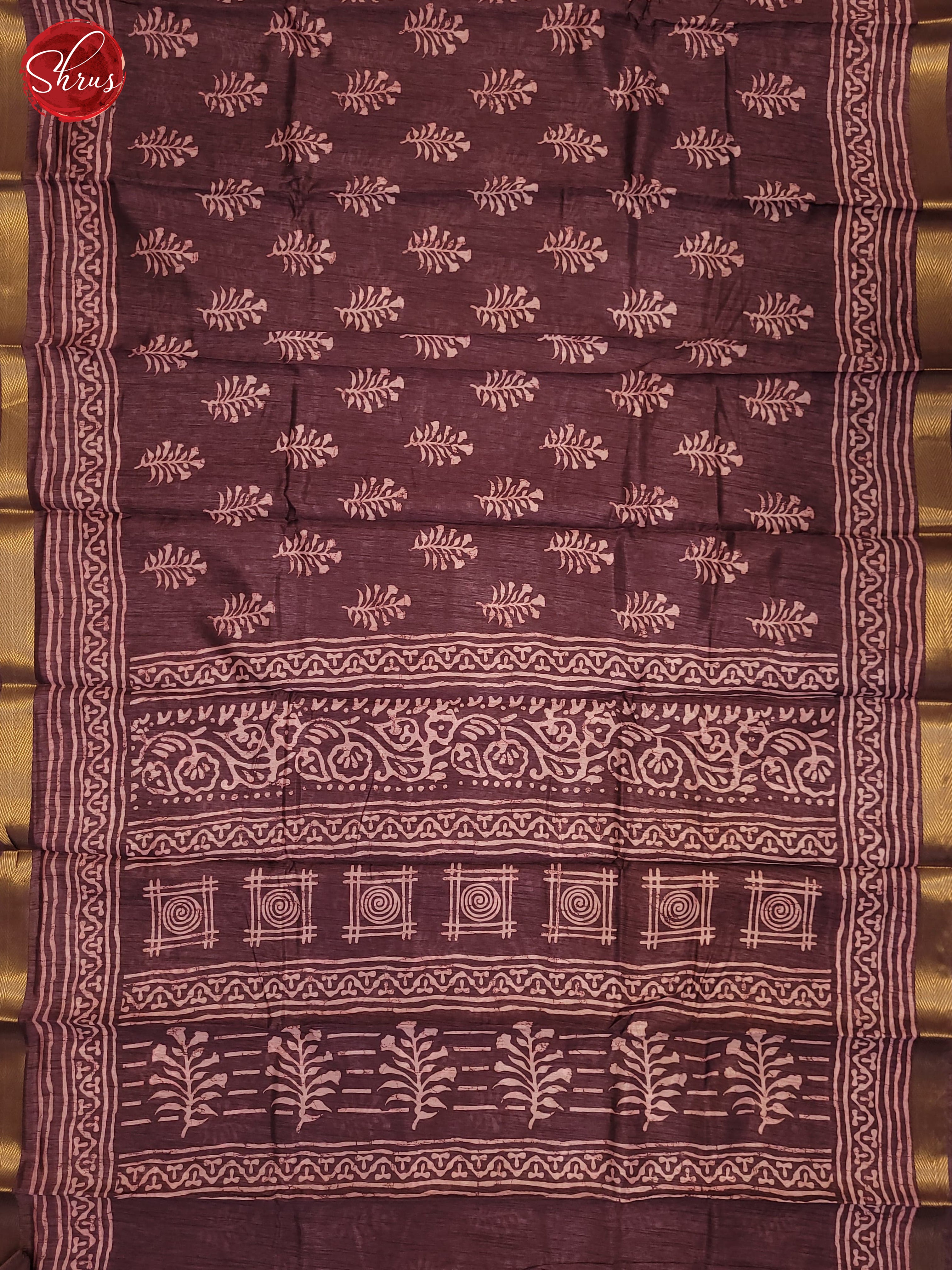 Onion Pink(single Tone)- Semi Matka Cotton Saree - Shop on ShrusEternity.com