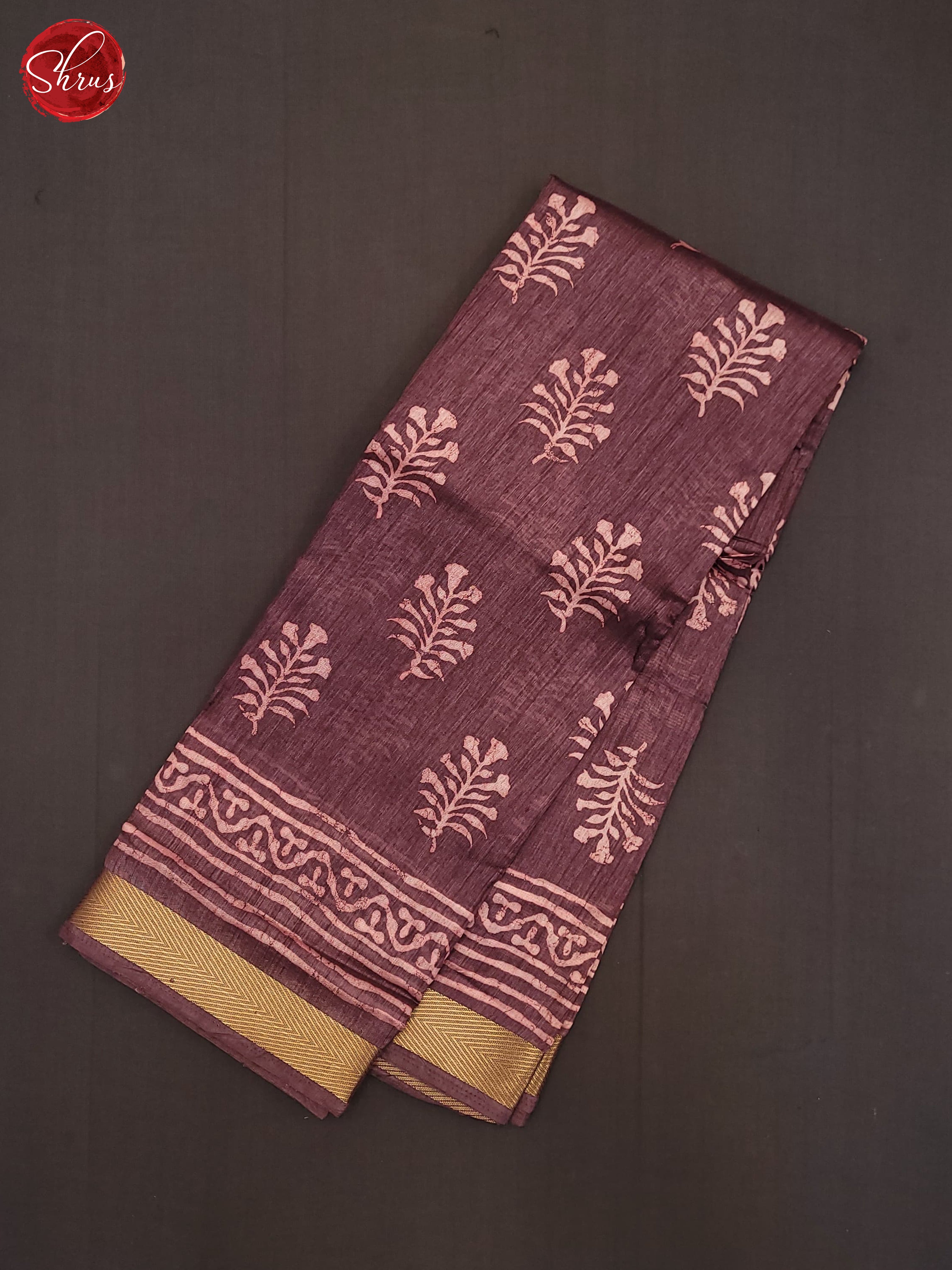 Onion Pink(single Tone)- Semi Matka Cotton Saree - Shop on ShrusEternity.com