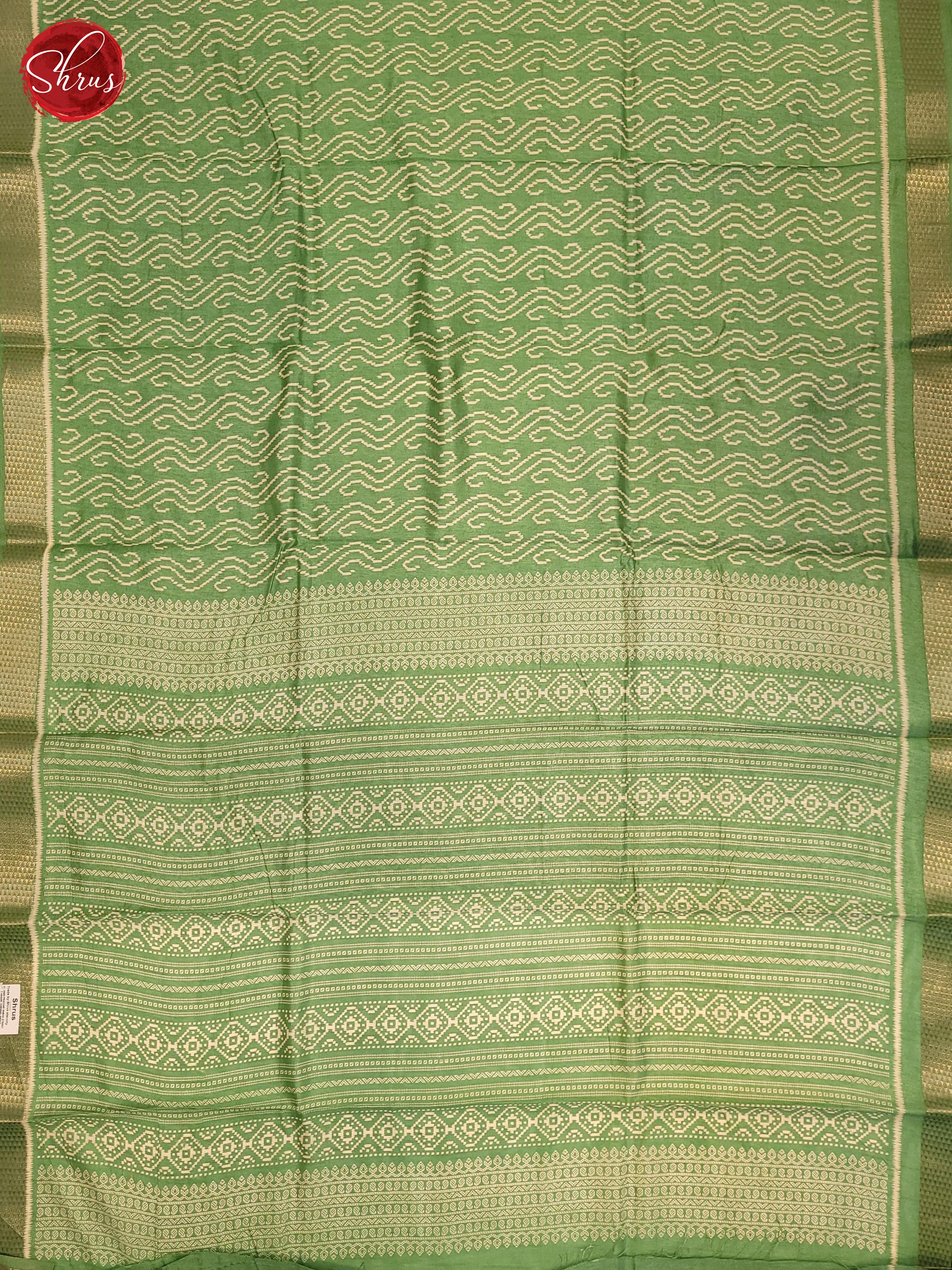 Green(Single Tone) - Matka Cotton Saree - Shop on ShrusEternity.com