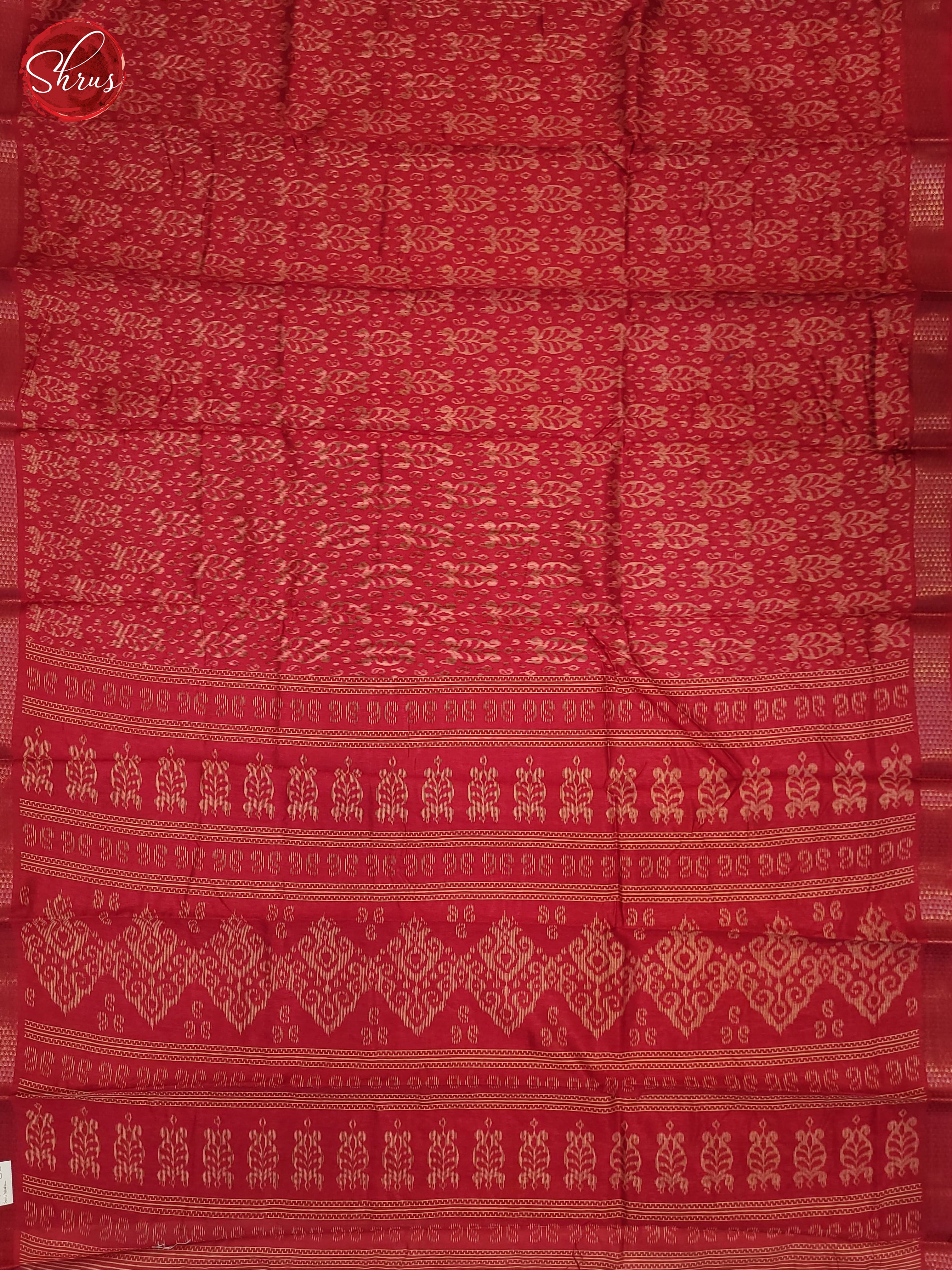 Pink(Single Tone) - Matka Cotton Saree - Shop on ShrusEternity.com