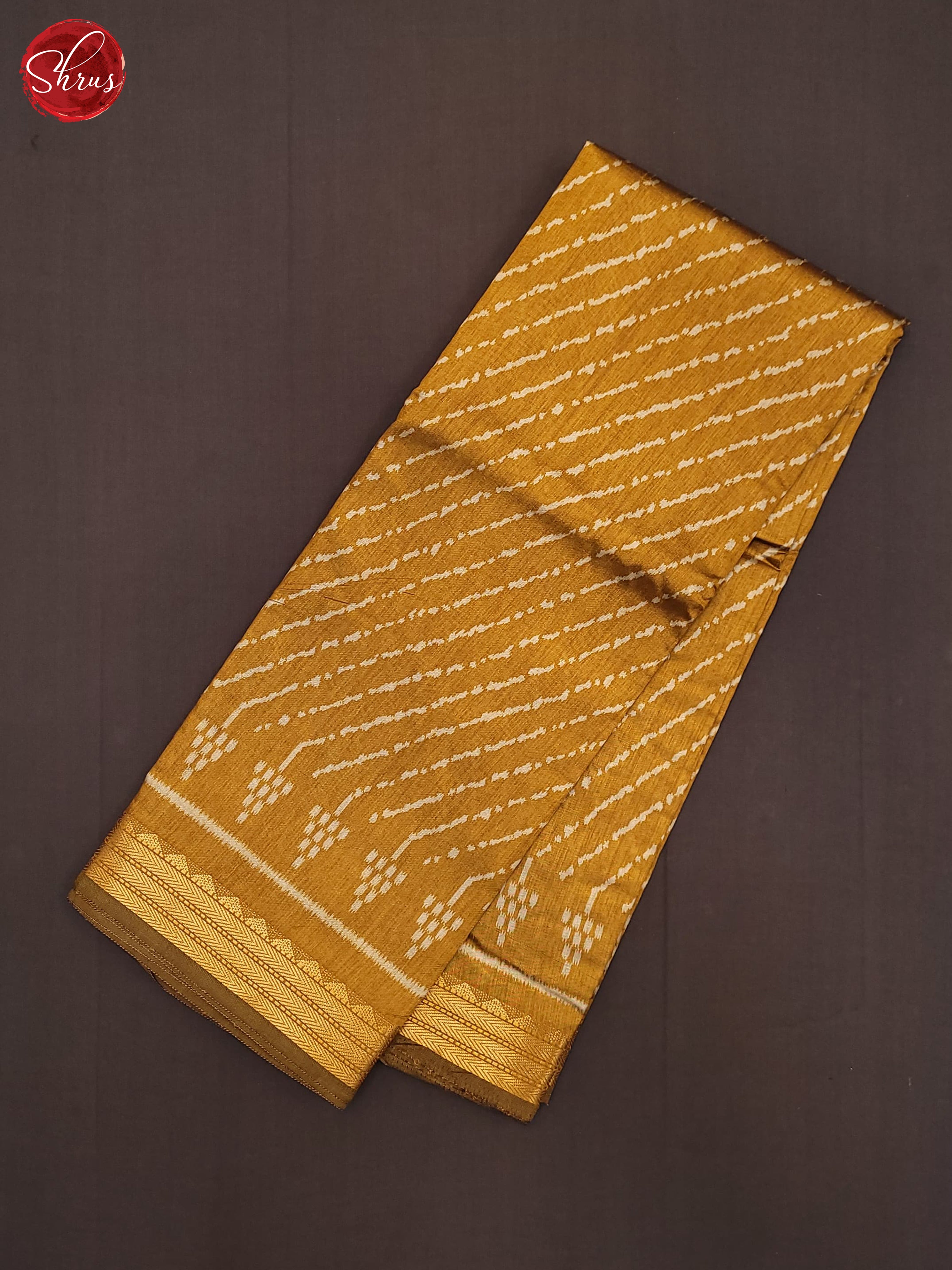 Honey(Single Tone) - Semi Matka Cotton Saree - Shop on ShrusEternity.com