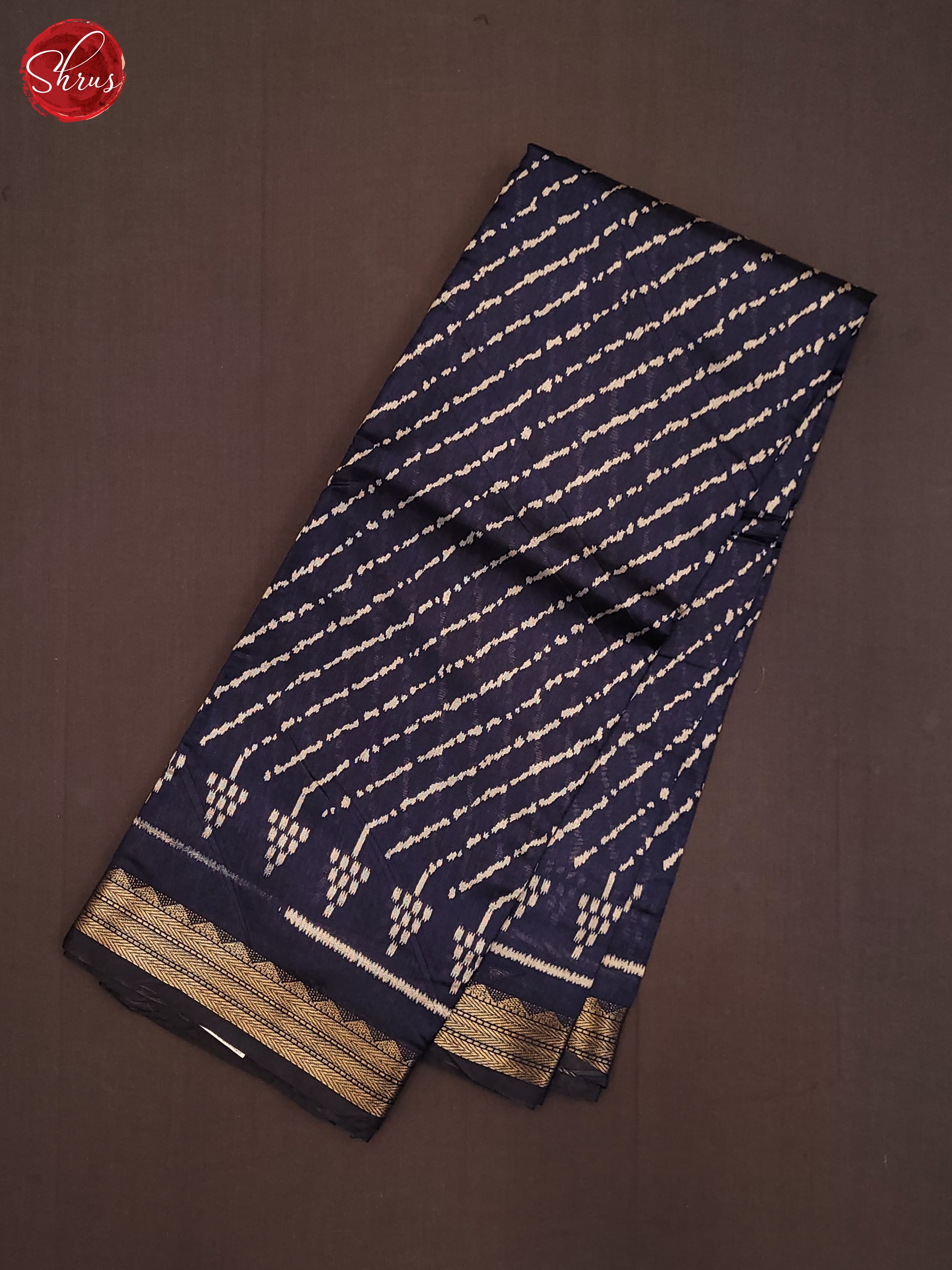 Blue(SIngle Tone) - Matka Cotton Saree - Shop on ShrusEternity.com