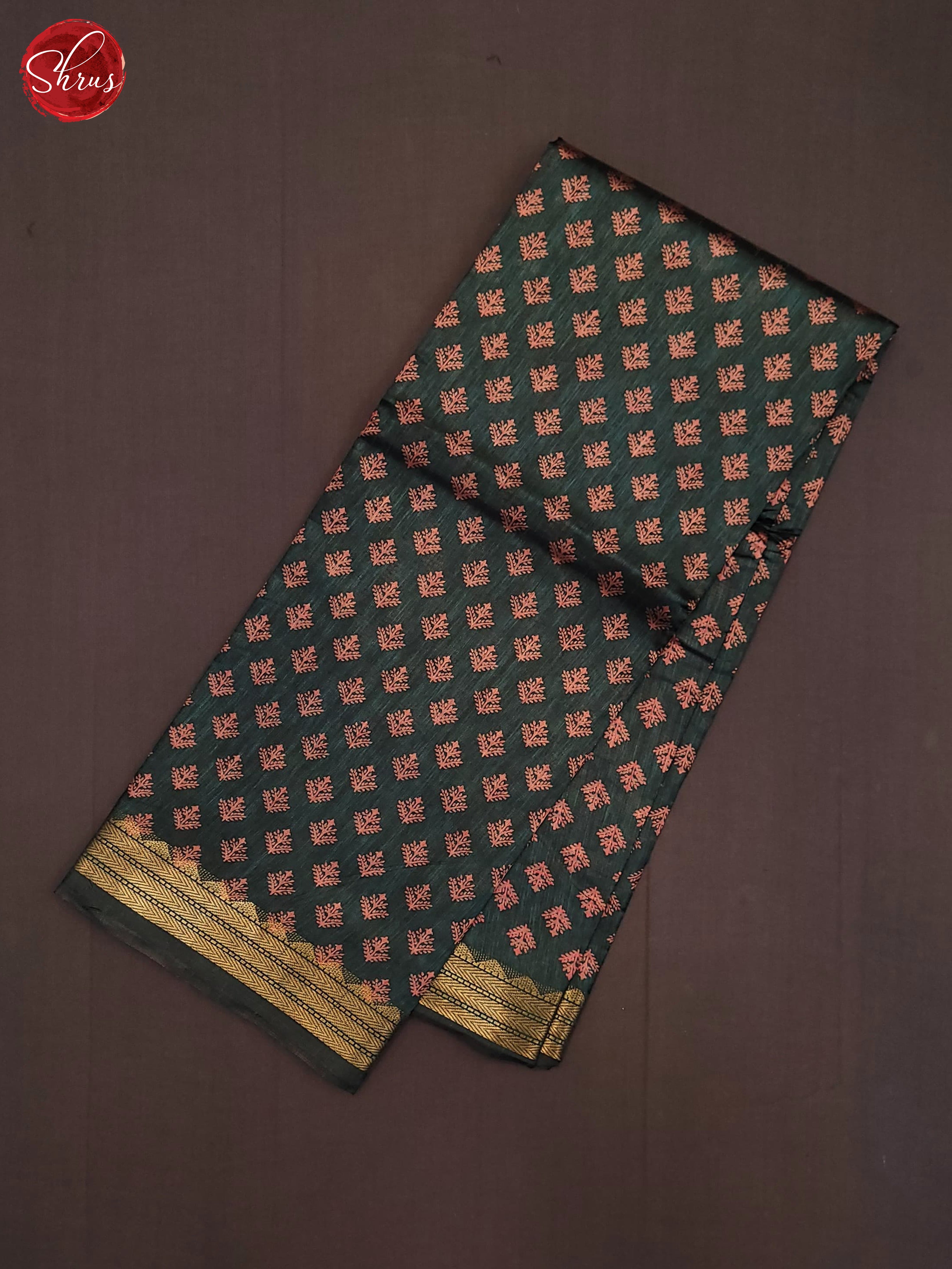 Green(Single Tone) - Semi Matka Cotton Saree - Shop on ShrusEternity.com