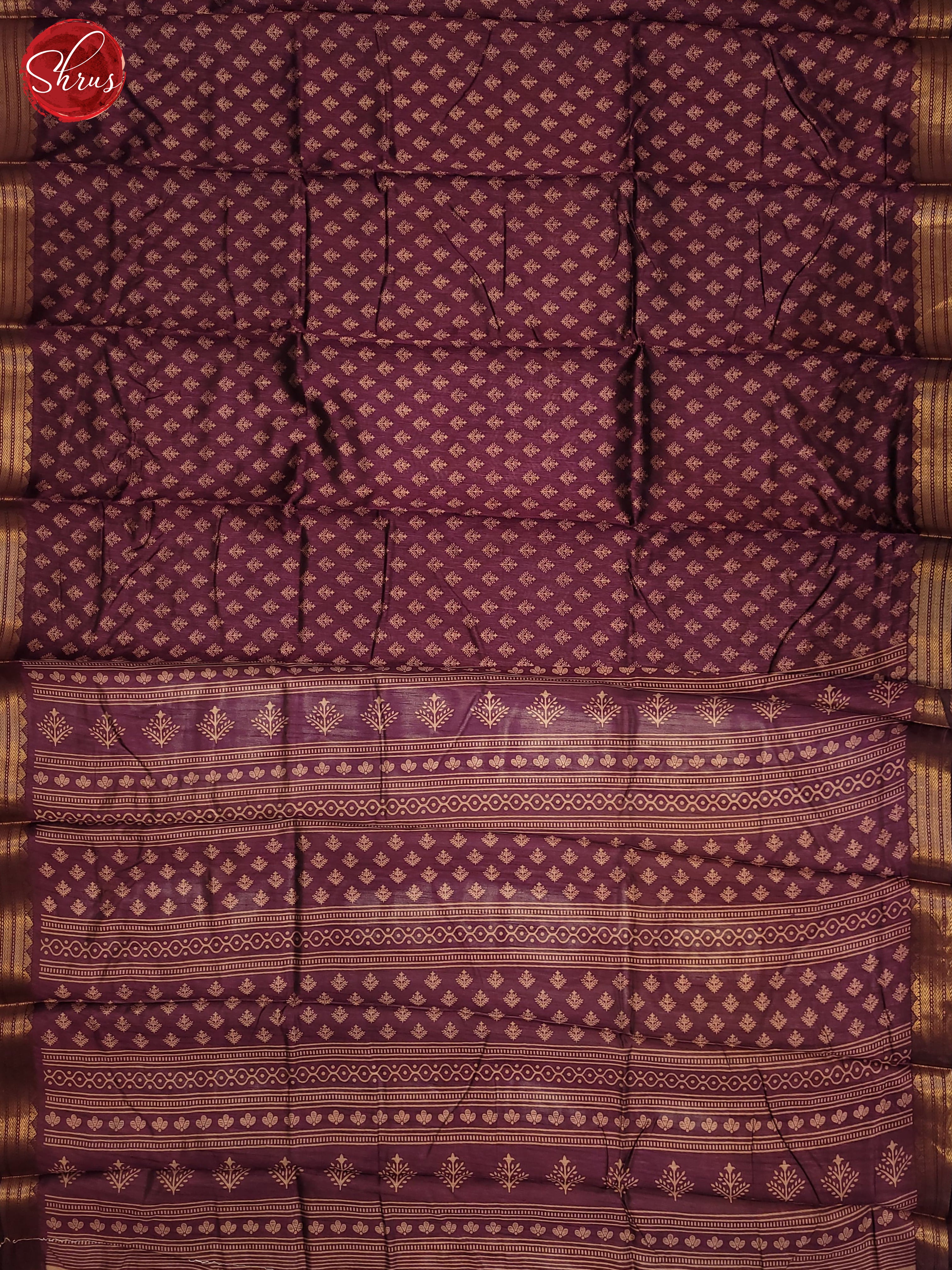 Onion Pink (Single Tone) - Matka Cotton Saree - Shop on ShrusEternity.com