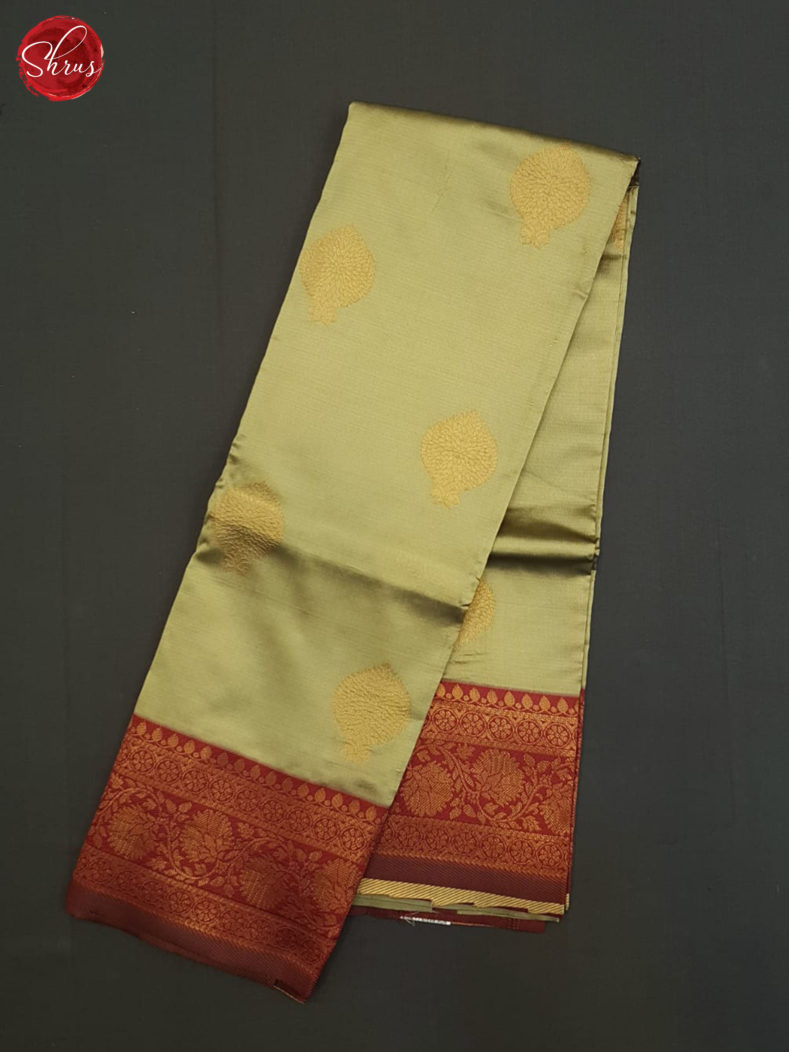 Elachi Green And Araku Maroon-Semi soft silk saree - Shop on ShrusEternity.com
