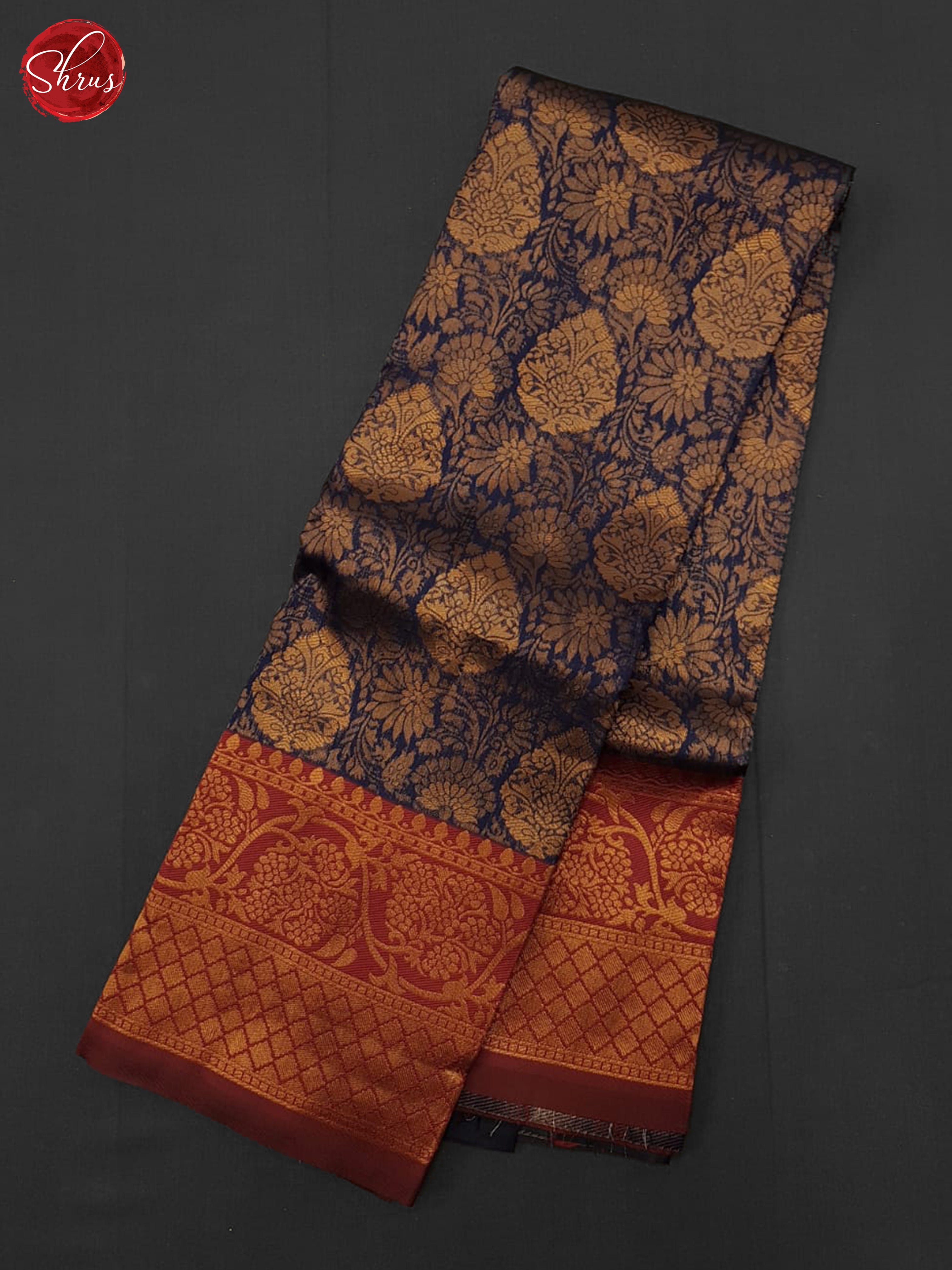 Blue And Araku Maroon - Semi Soft Silk Saree - Shop on ShrusEternity.com