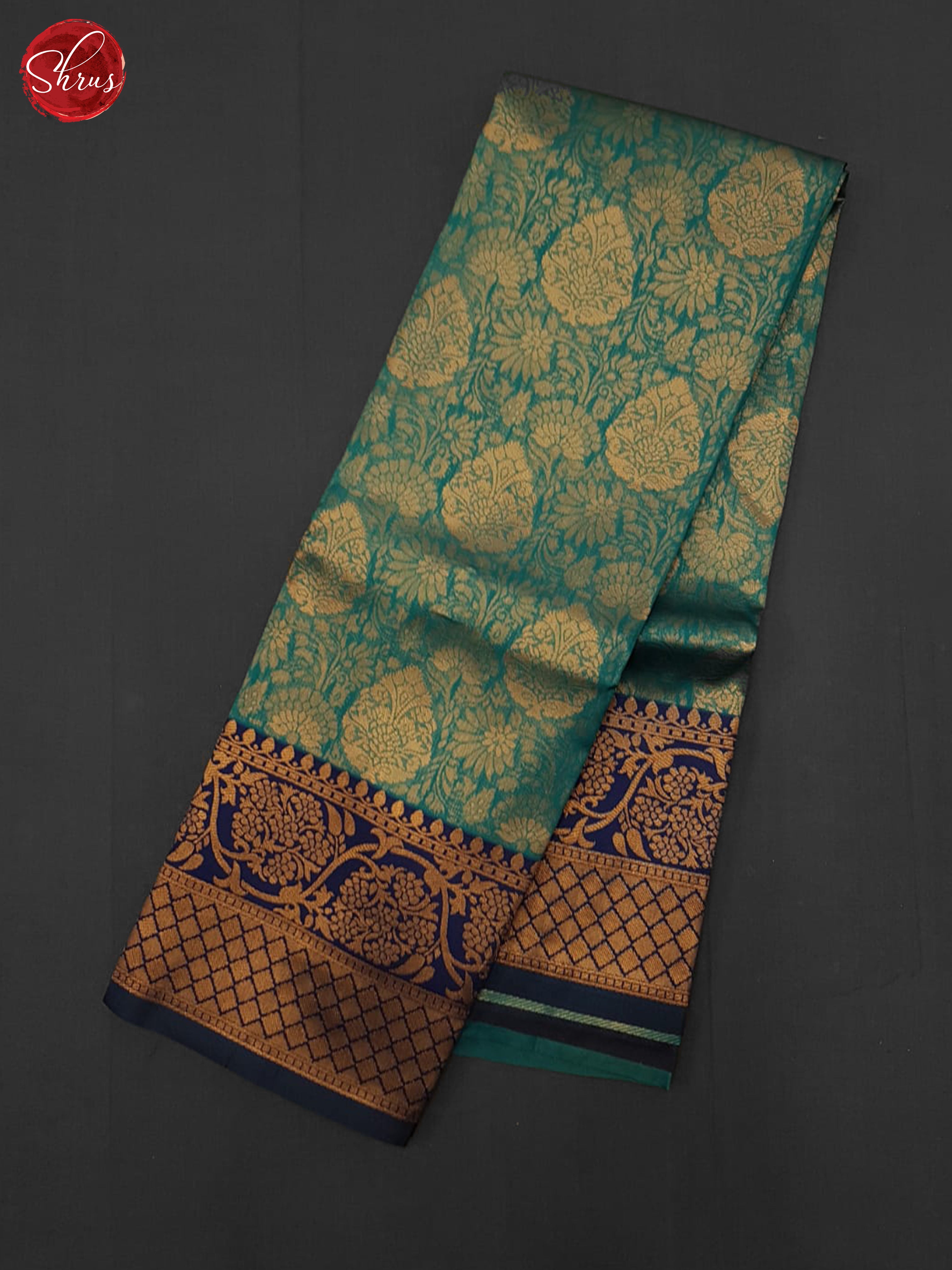 Green And Blue - Semi Soft silk Saree - Shop on ShrusEternity.com