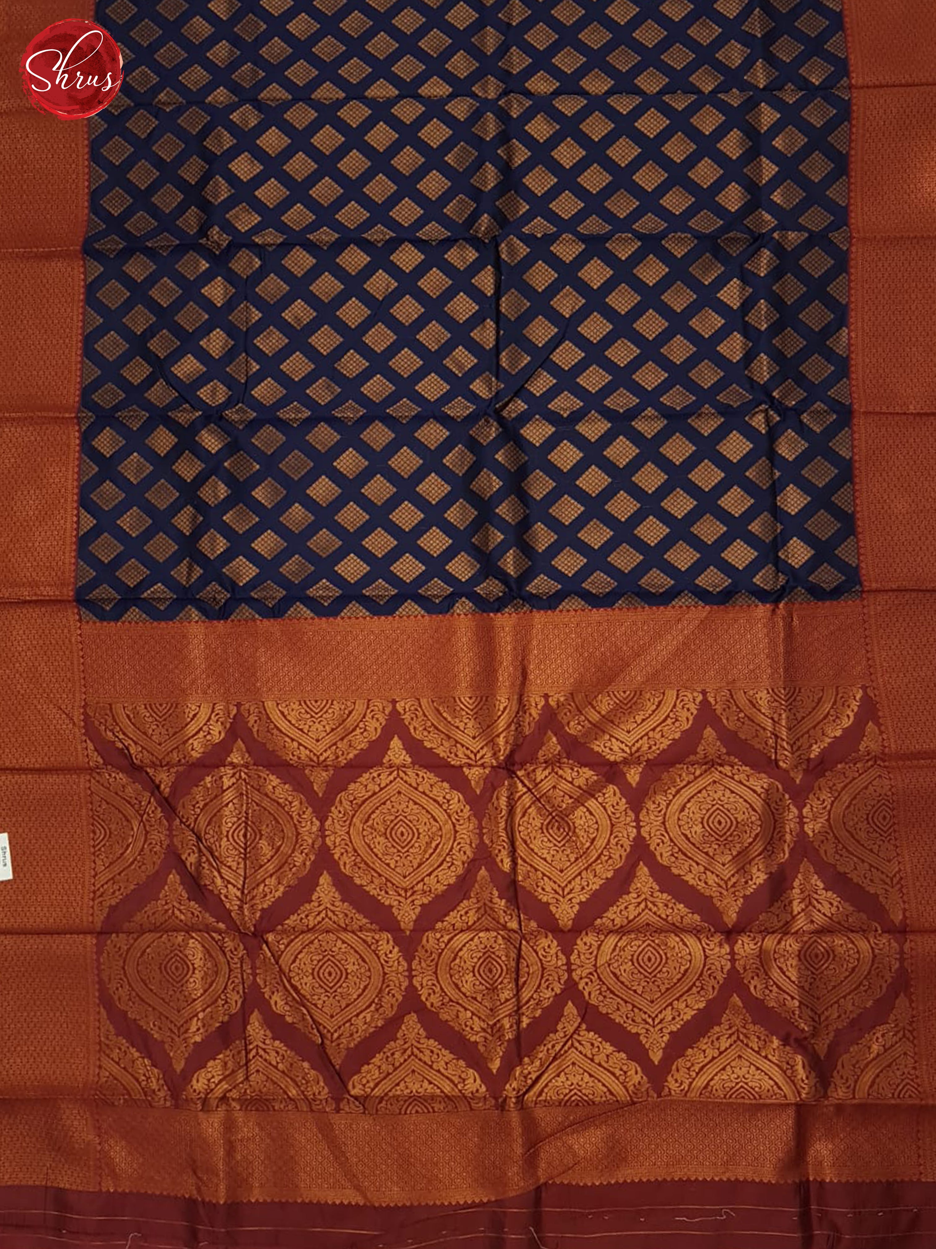 Blue And Araku Maroon- Semi Soft Silk Saree - Shop on ShrusEternity.com