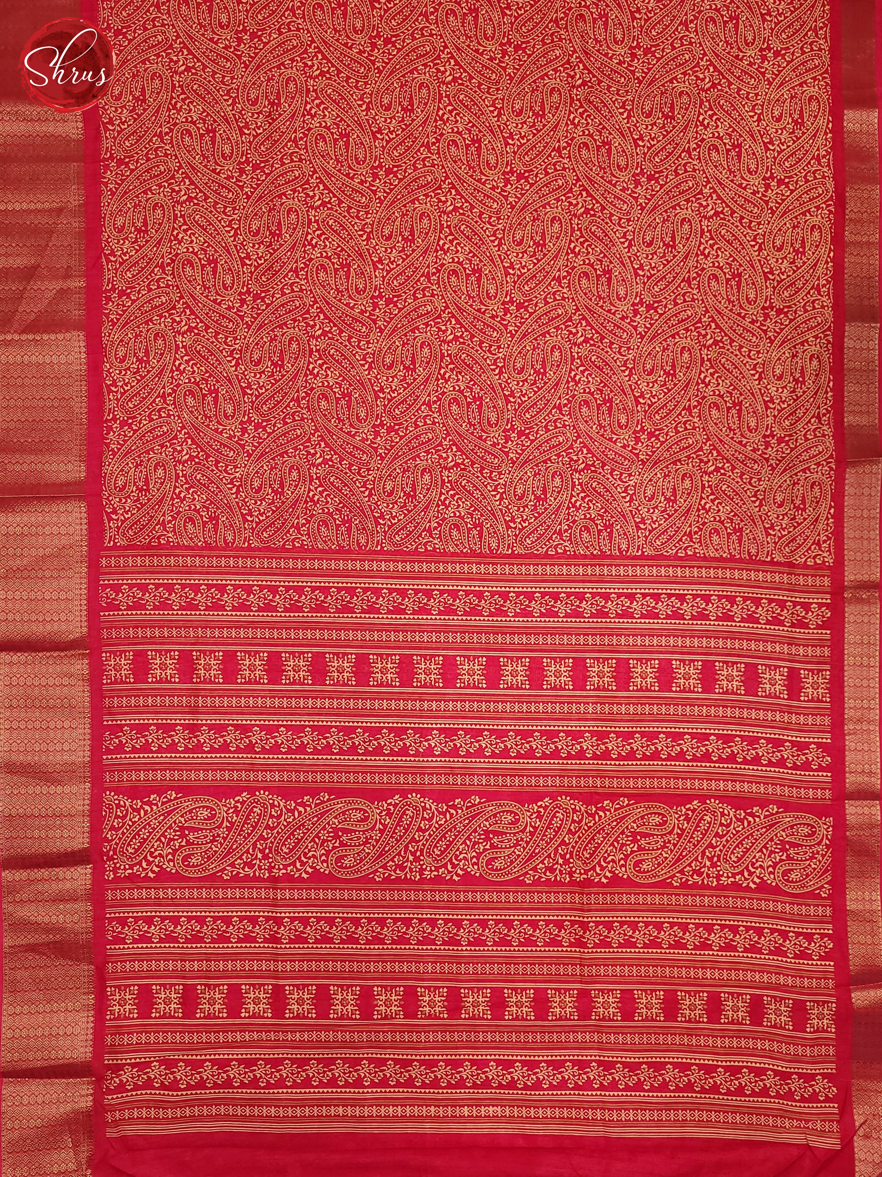 Pink(Single Tone) - Semi Crepe Saree - Shop on ShrusEternity.com