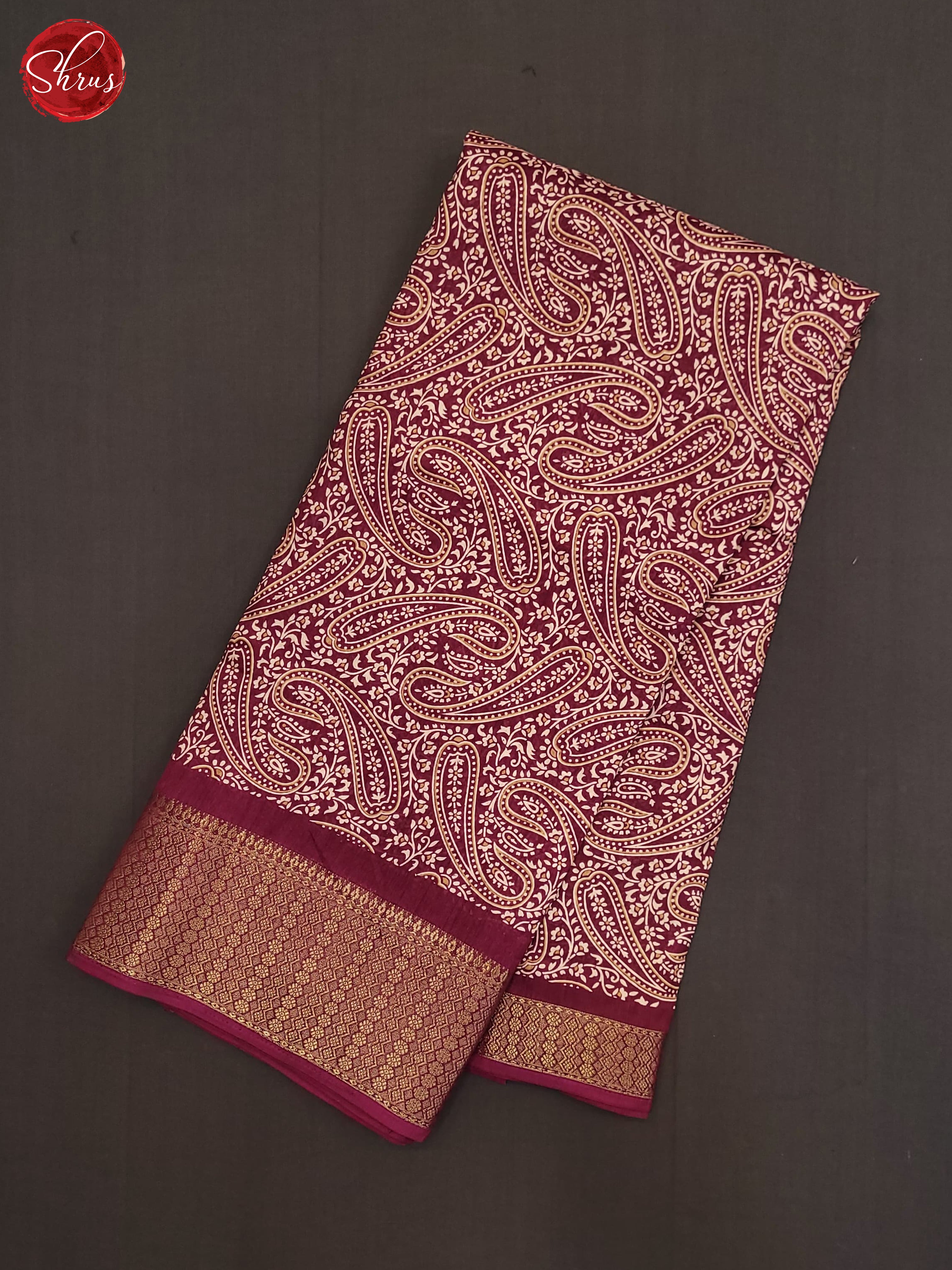 Majenta Pink(Single Tone)- Semi Crepe Saree - Shop on ShrusEternity.com