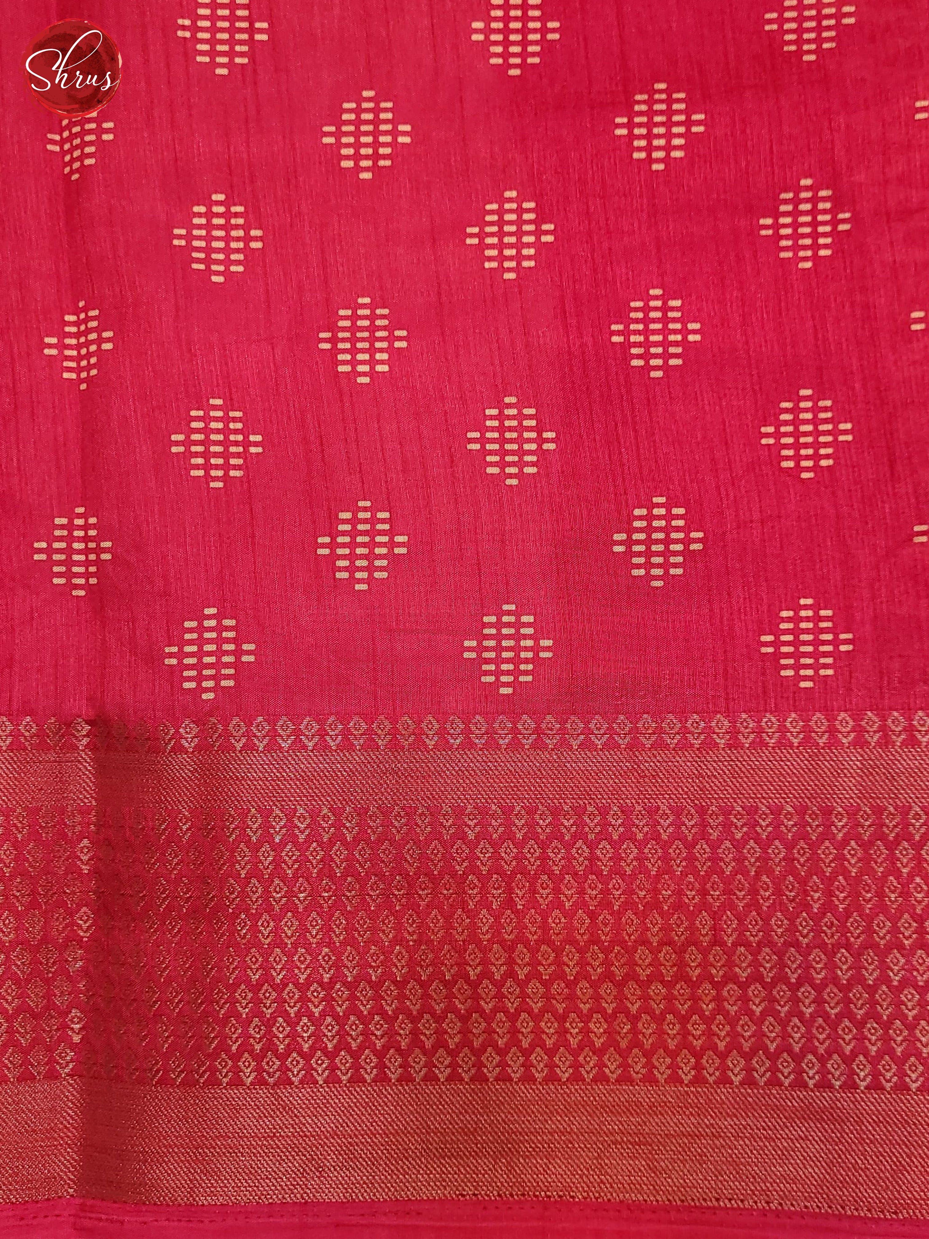 Pink(Single Tone) - Semi Crepe Saree - Shop on ShrusEternity.com