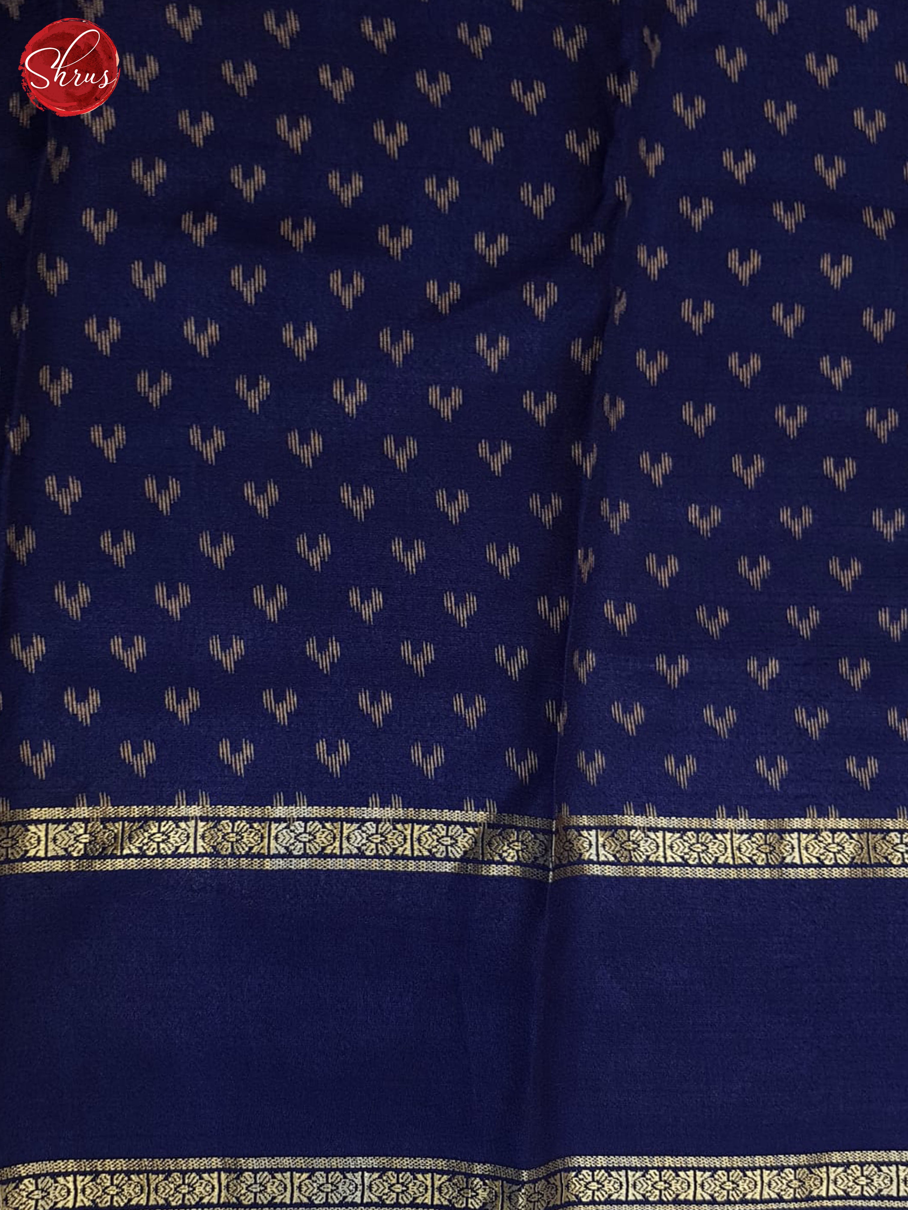 Blue(single tone)-Semi crepe saree - Shop on ShrusEternity.com