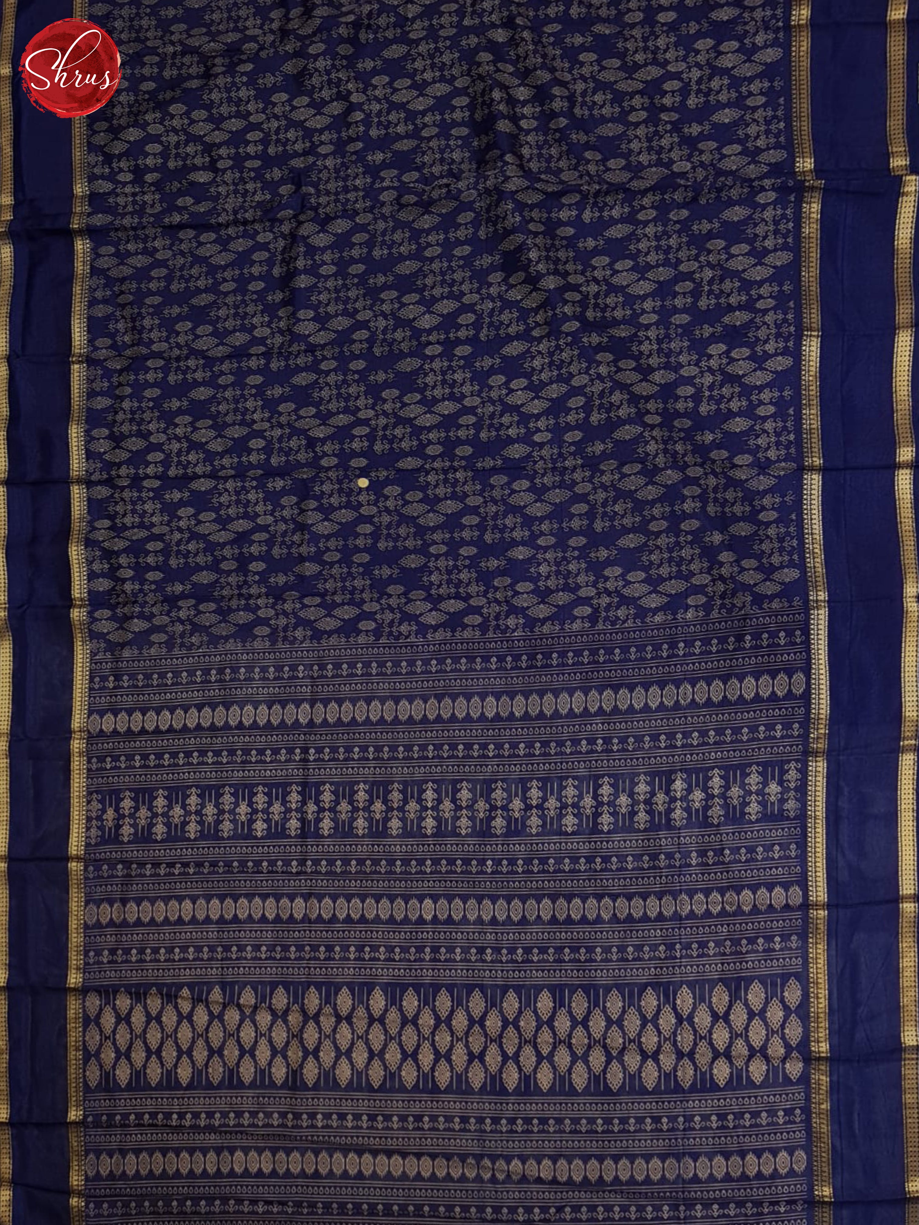 Blue(single tone)-Semi crepe saree - Shop on ShrusEternity.com