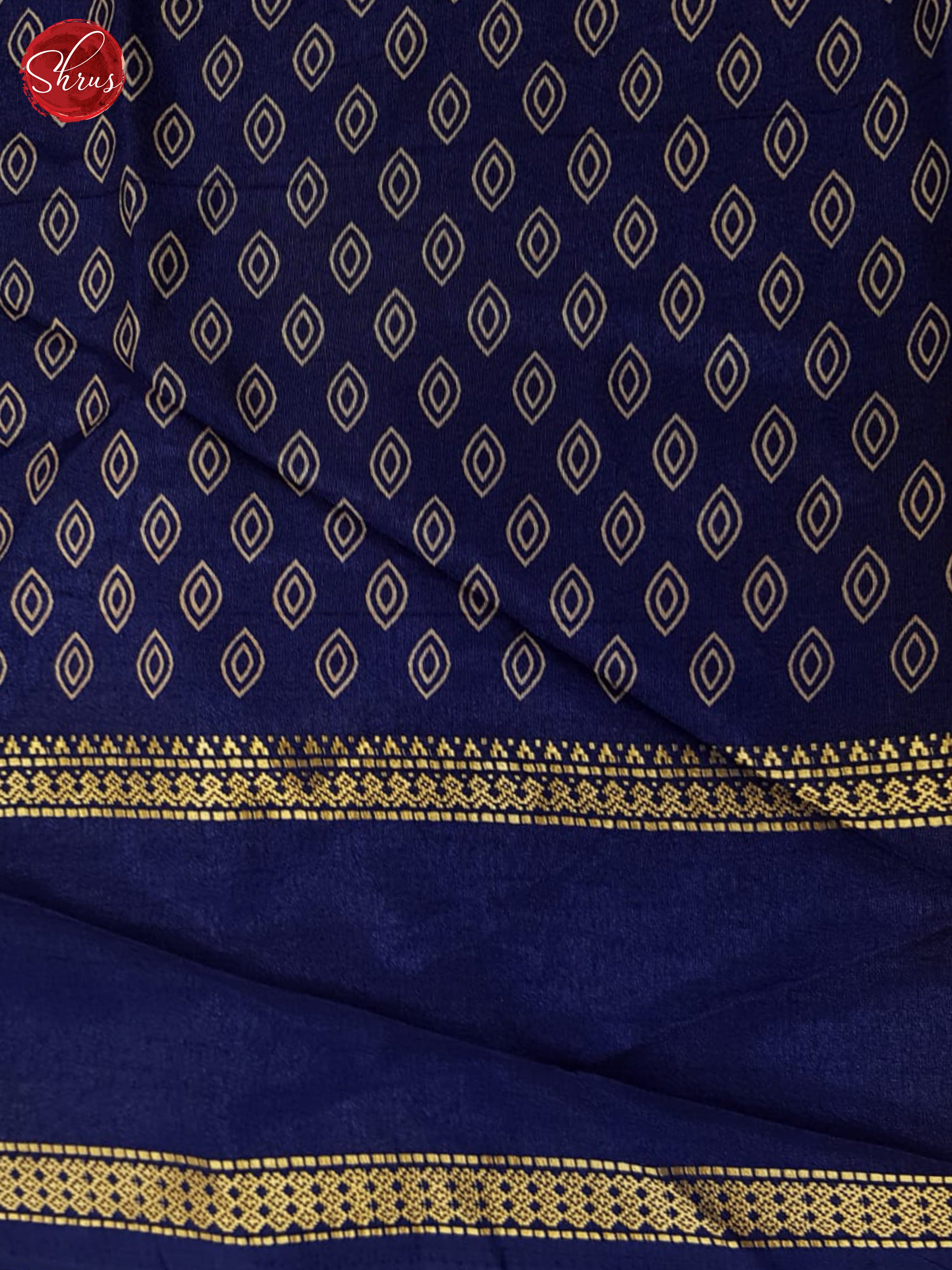 Blue(single tone)-Semi crepe saree - Shop on ShrusEternity.com