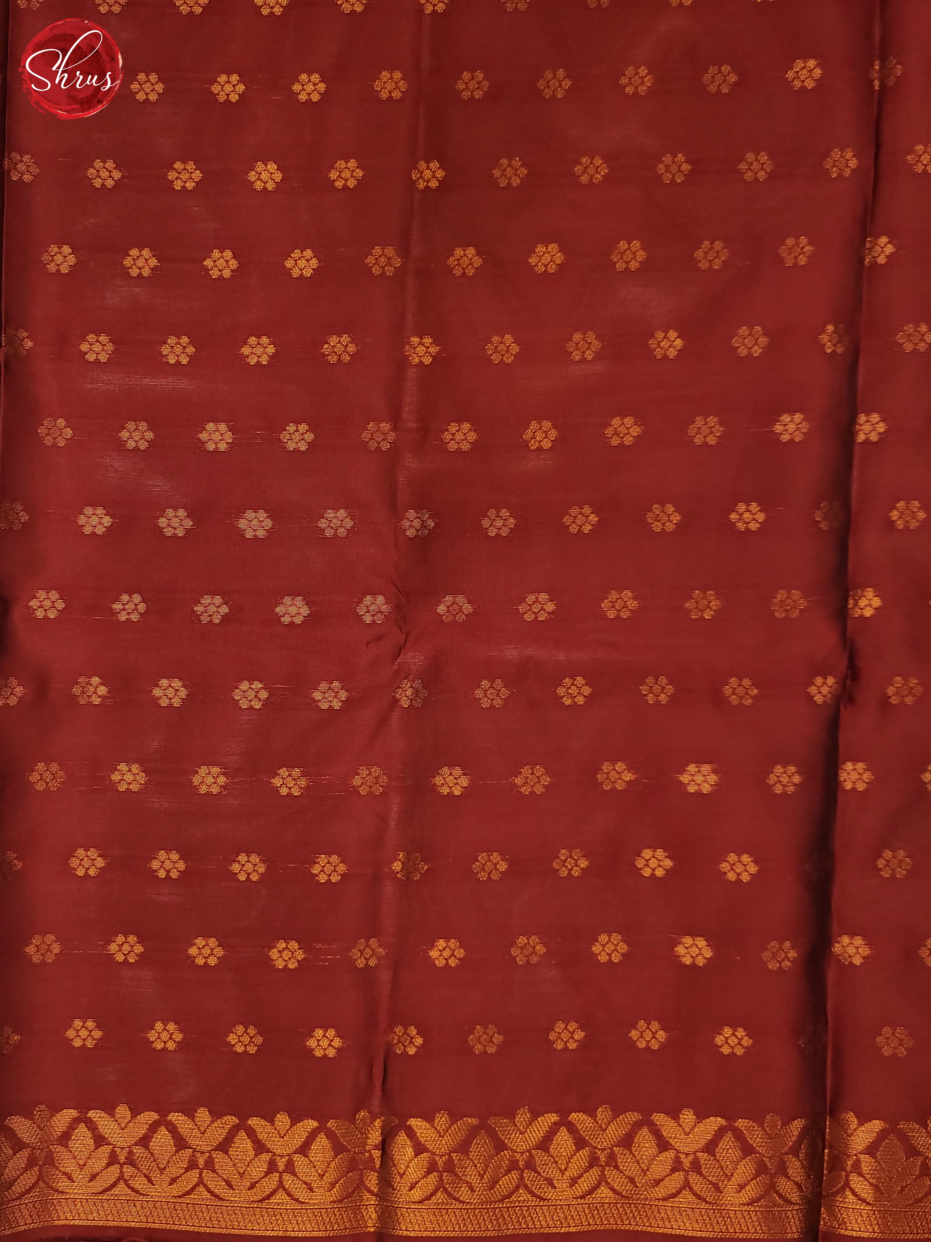 Mild lavender & Maroon - Semi Soft Silk Saree - Shop on ShrusEternity.com