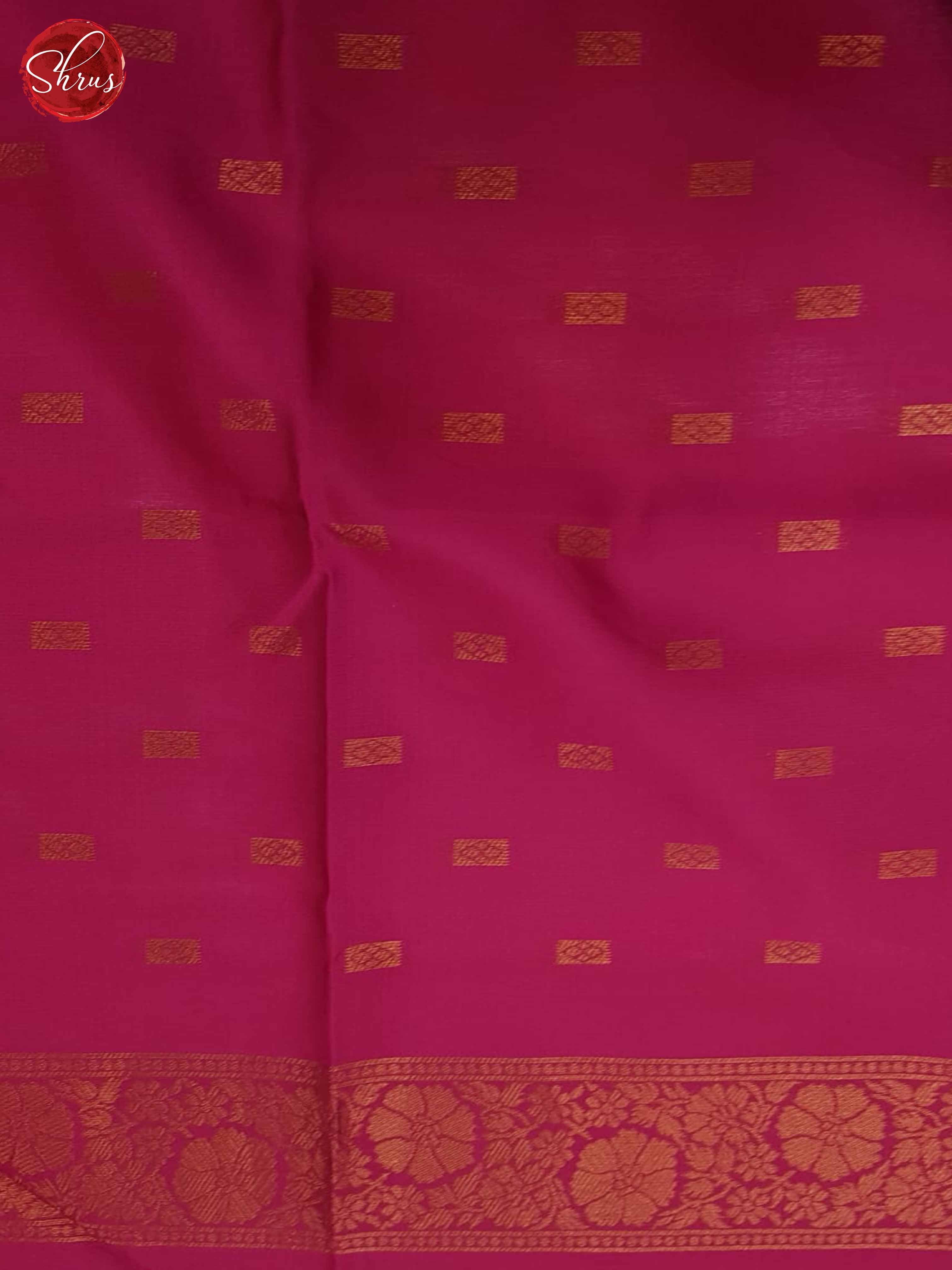 Green And Pink- Semi Soft Silk Saree - Shop on ShrusEternity.com